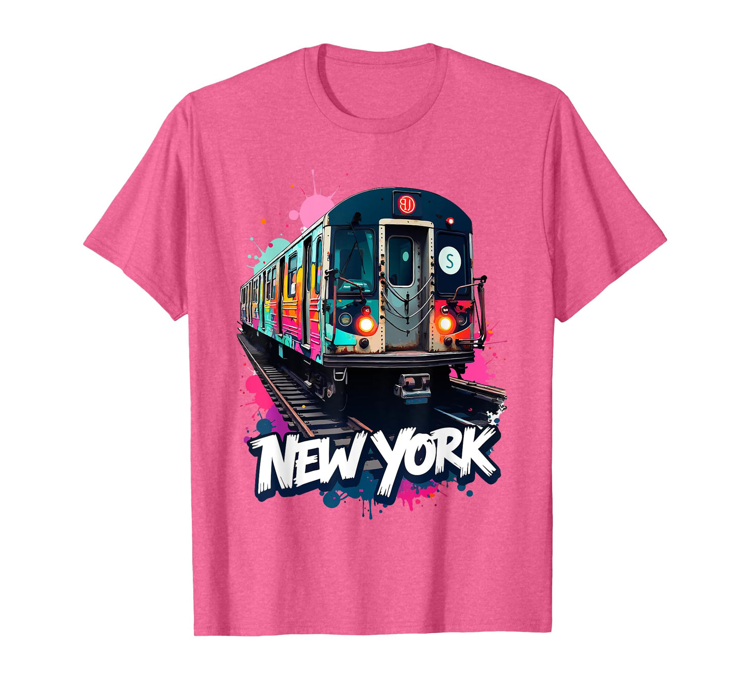 Vintage NYC Graffiti Subway Style with 1980s City Vibe T-Shirt
