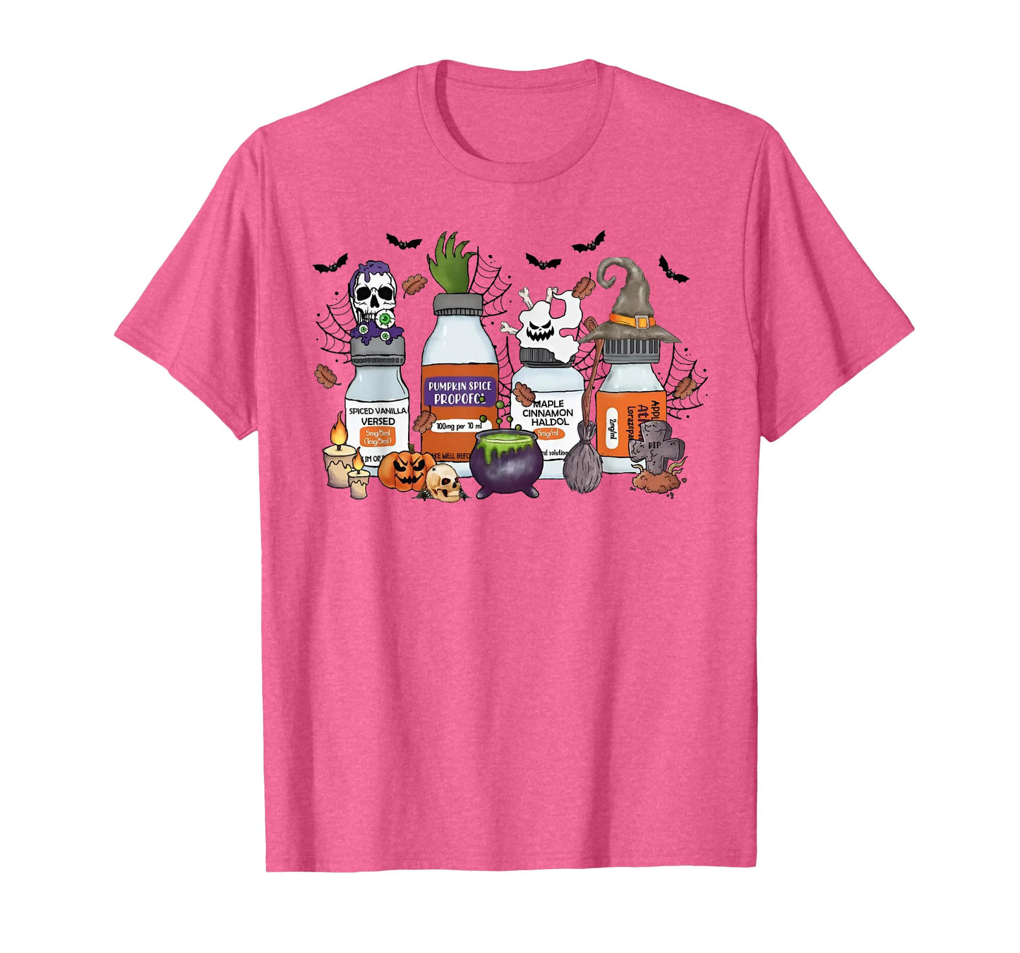 Pumpkin Spice Propofol - Halloween Pharmacy Tech Nurse Pills T-Shirt