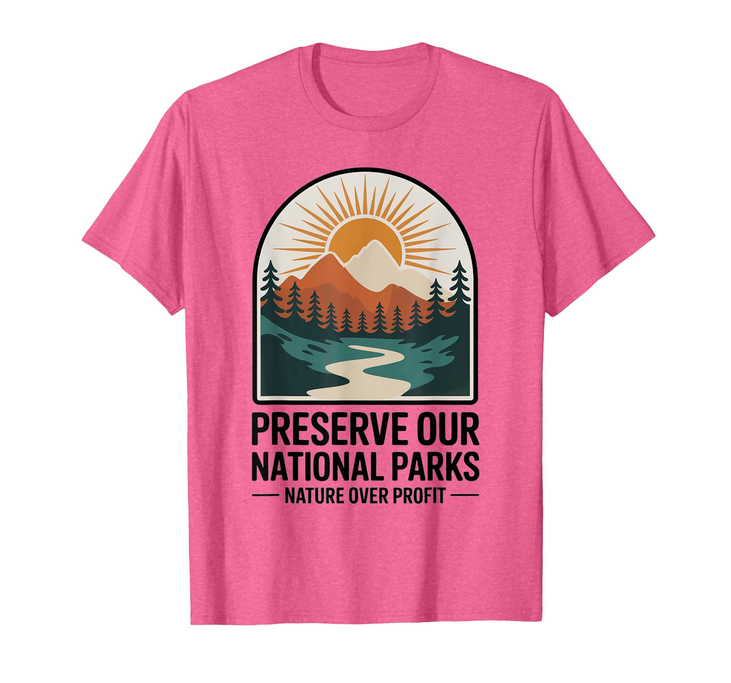 Protect Our Parks Support Vintage Save Our National Parks T-Shirt