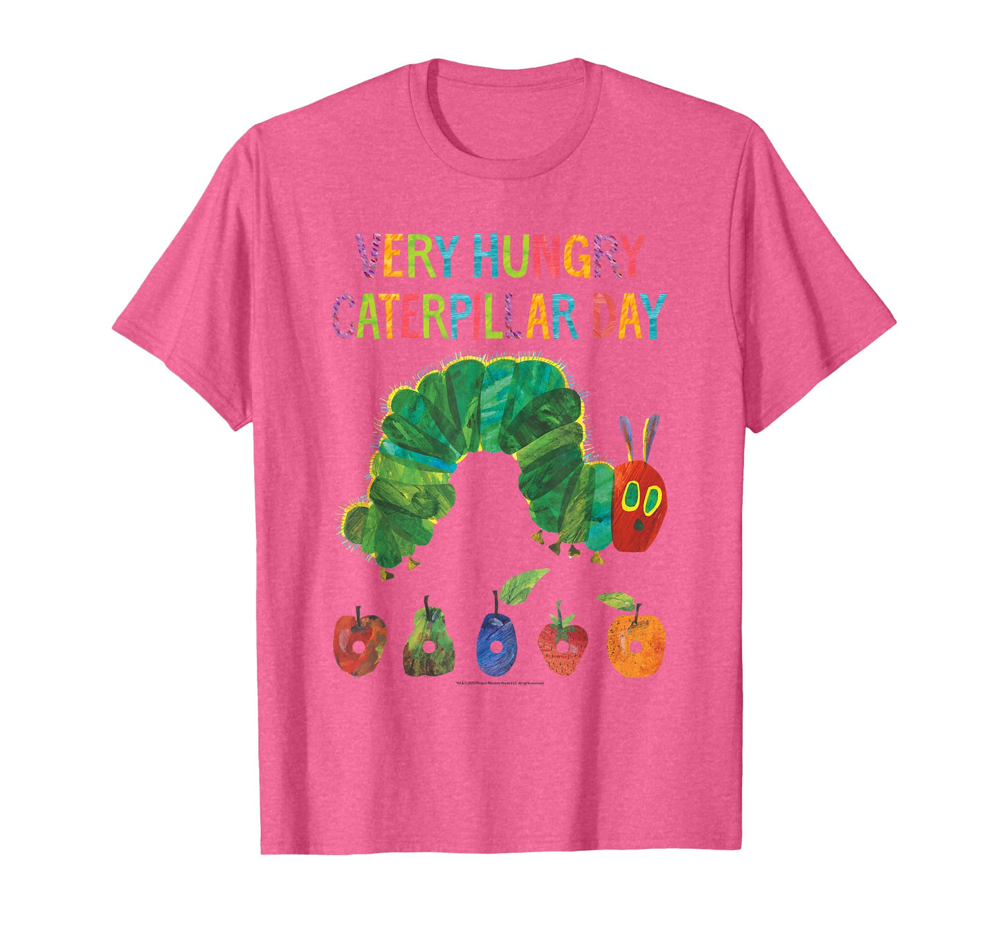 Eric Carle Very Hungry Caterpillar Day Children's Book T-Shirt