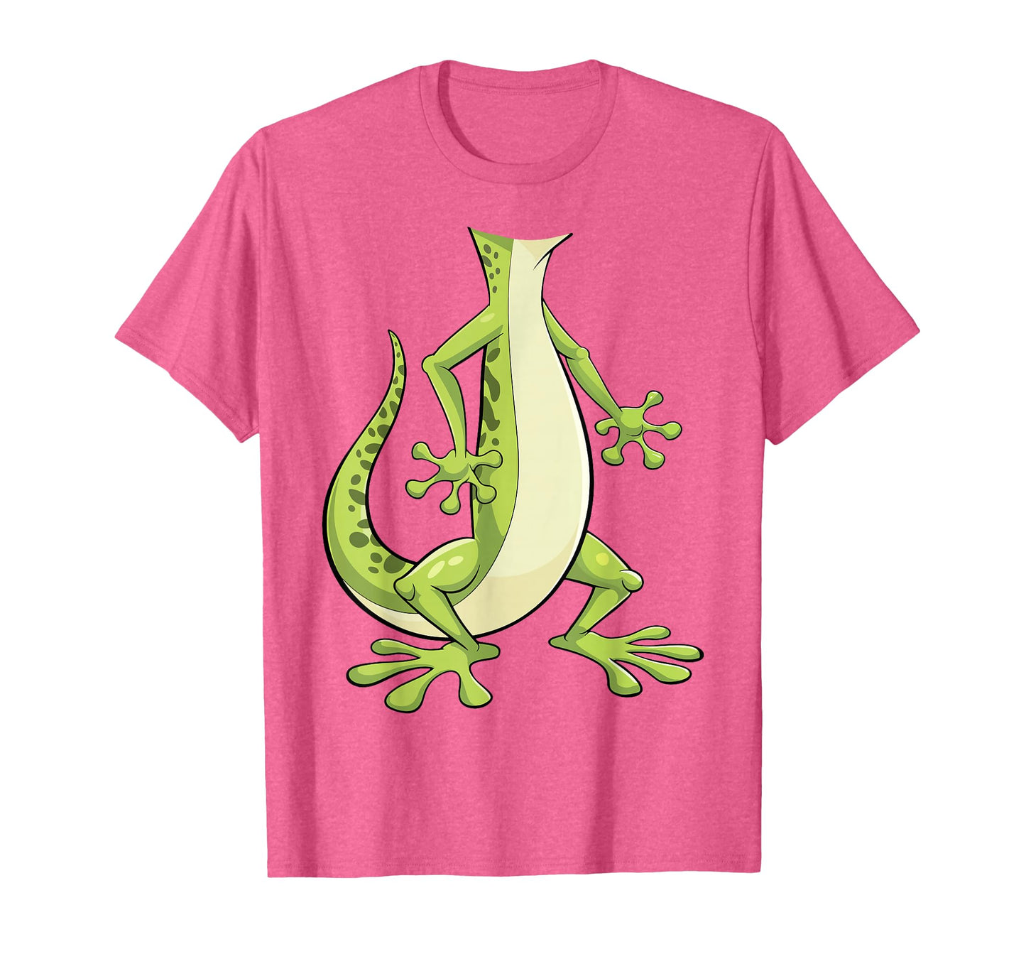 Gecko Shirt Adult Kids Men Women Green Lizard Costume T-Shirt