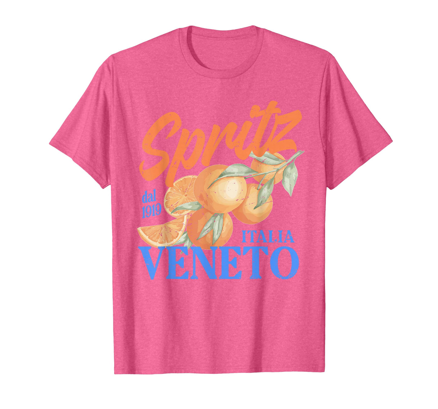 Spritz Veneto dal 1919 Italia Vintage Orange Wine Cocktail T-Shirt
