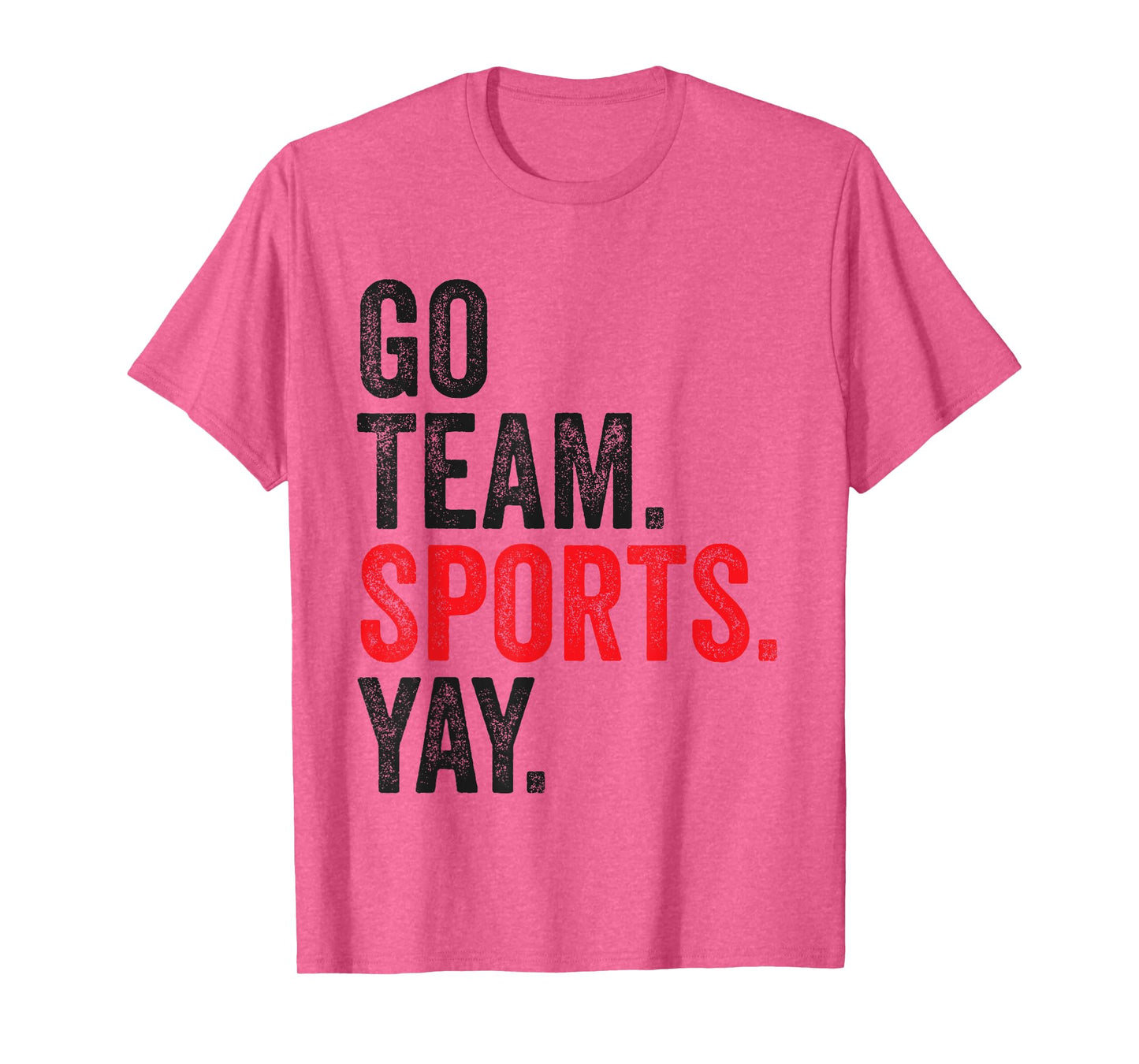 Vintage Go Team Sports Yay Funny Game Day Men Women Kids T-Shirt