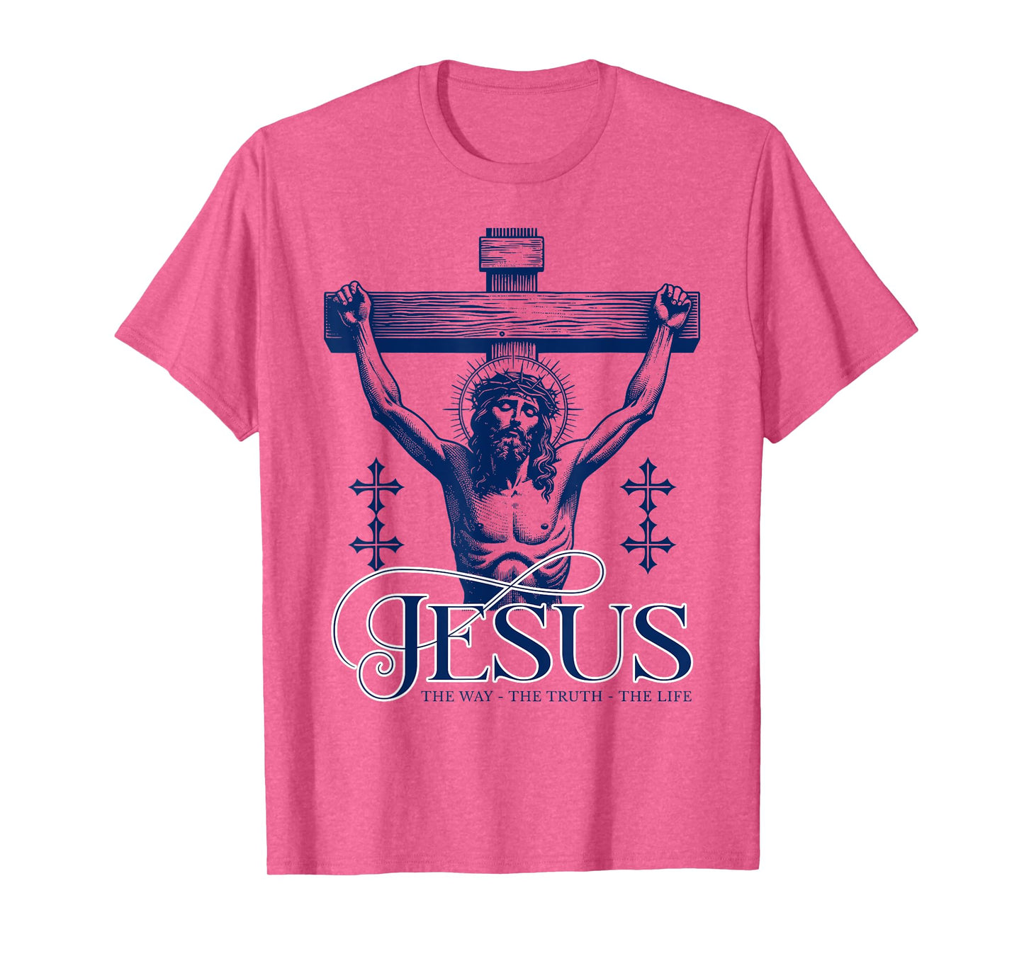 Jesus on the Cross - For a Catholic Christian Faith Follower T-Shirt