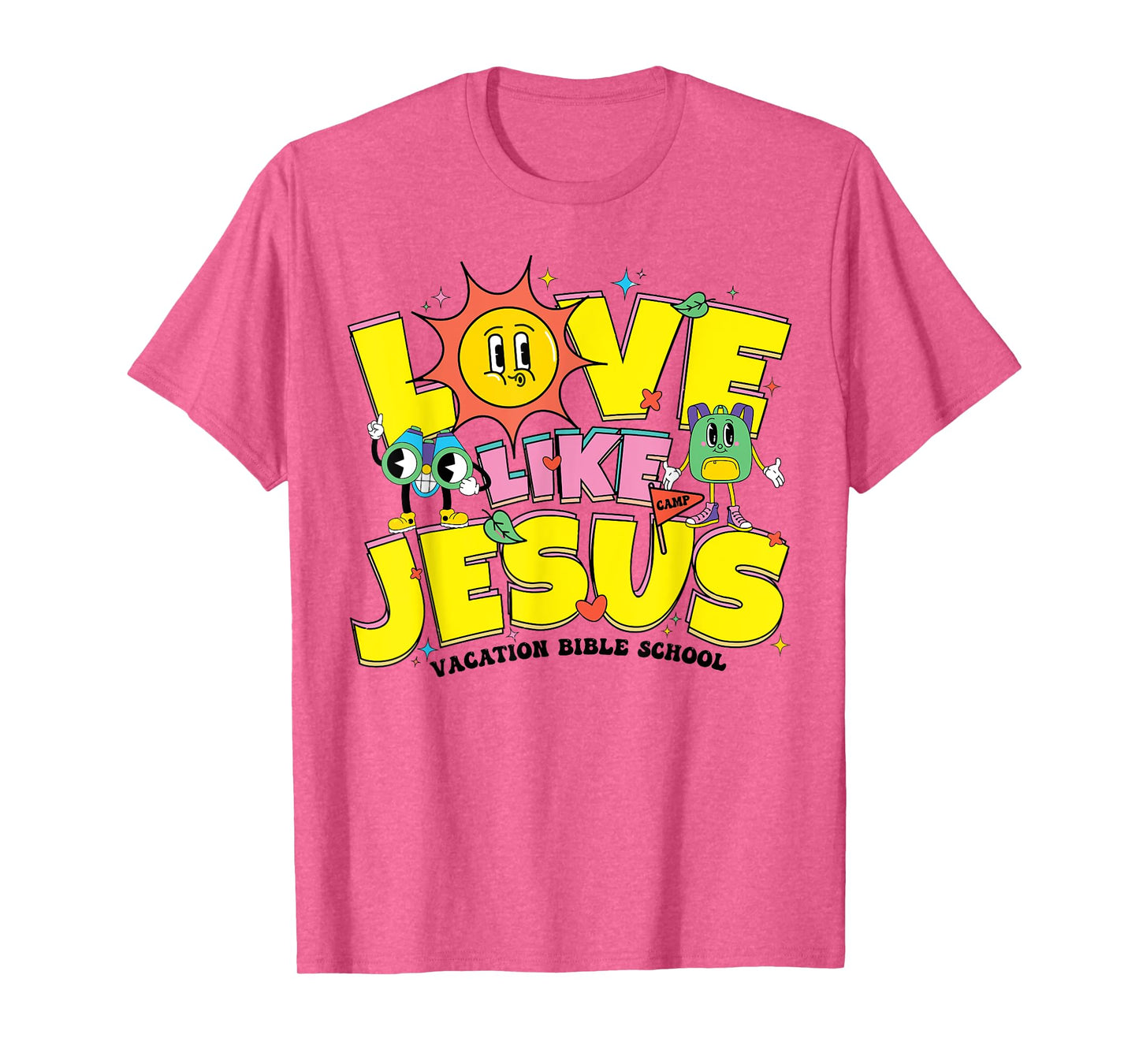 VBS 2025 Live It Out Love Like Jesus Vacation Bible School T-Shirt