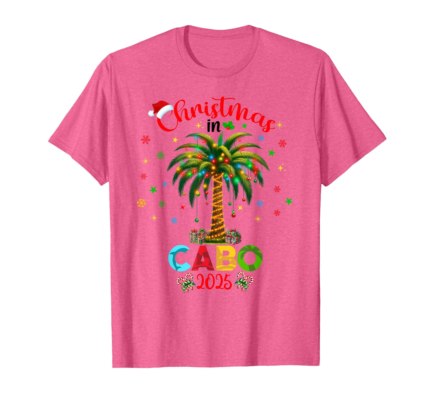 Mexico Cancun Cabo Christmas Trip Family Reunion Tropical T-Shirt