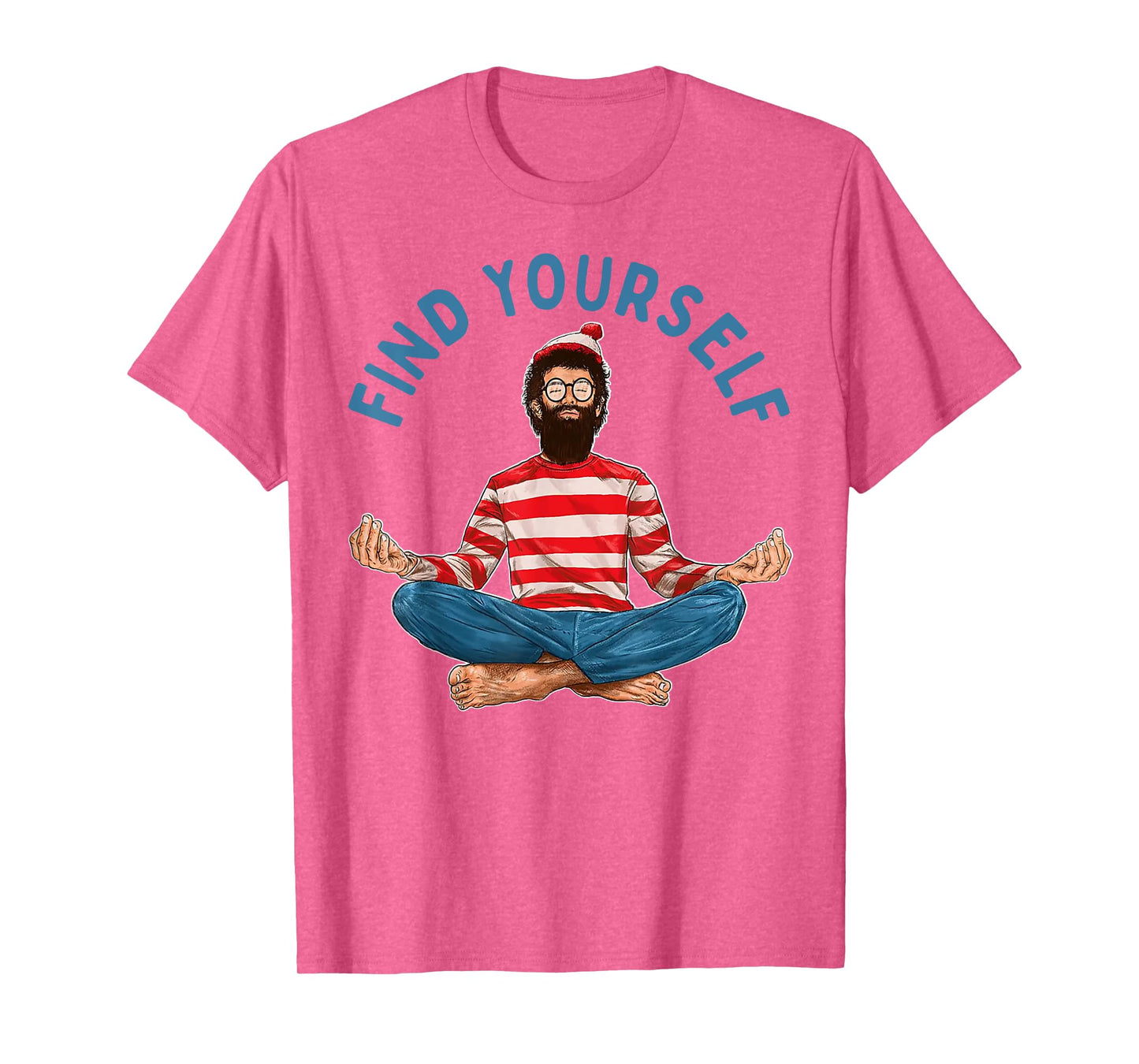 Find Yourself Funny Meditation T-Shirt