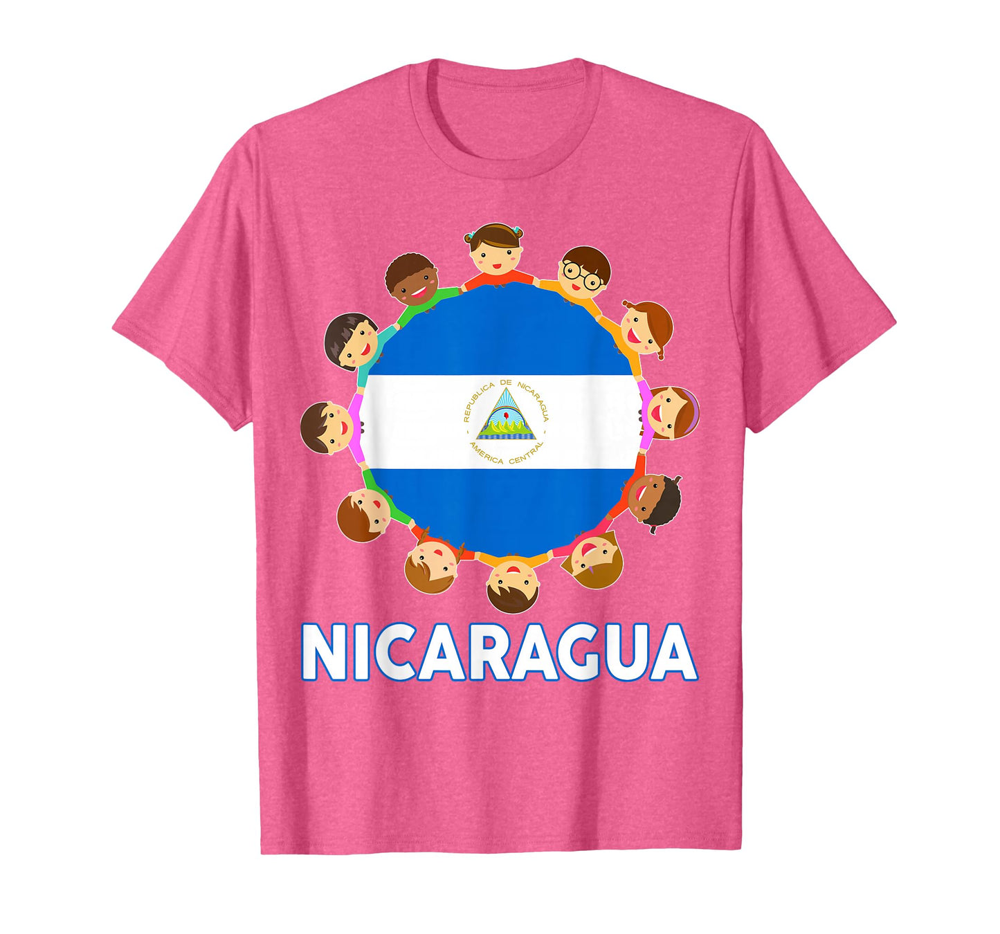 Toddler Nicaragua Flag Nicaraguan Hispanic Heritage Men Boy T-Shirt