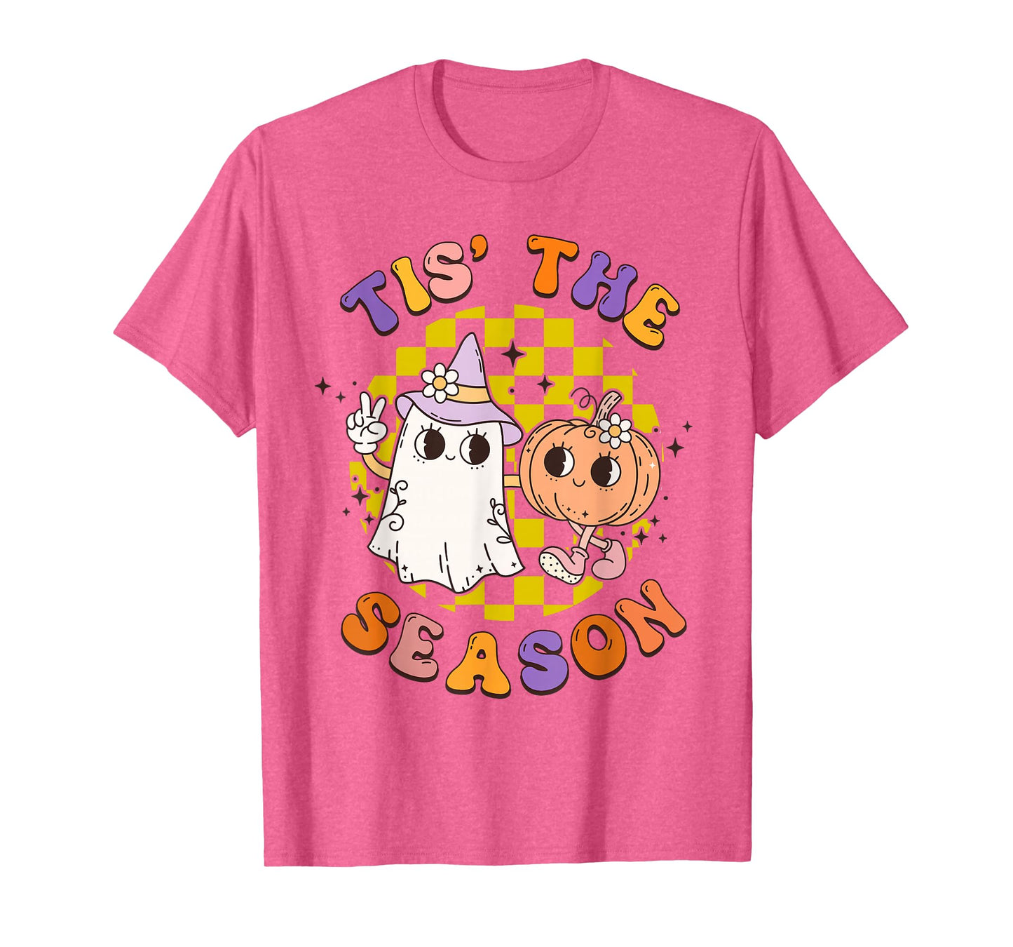 Tis The Season Ghost and Pumpkin T-Shirt
