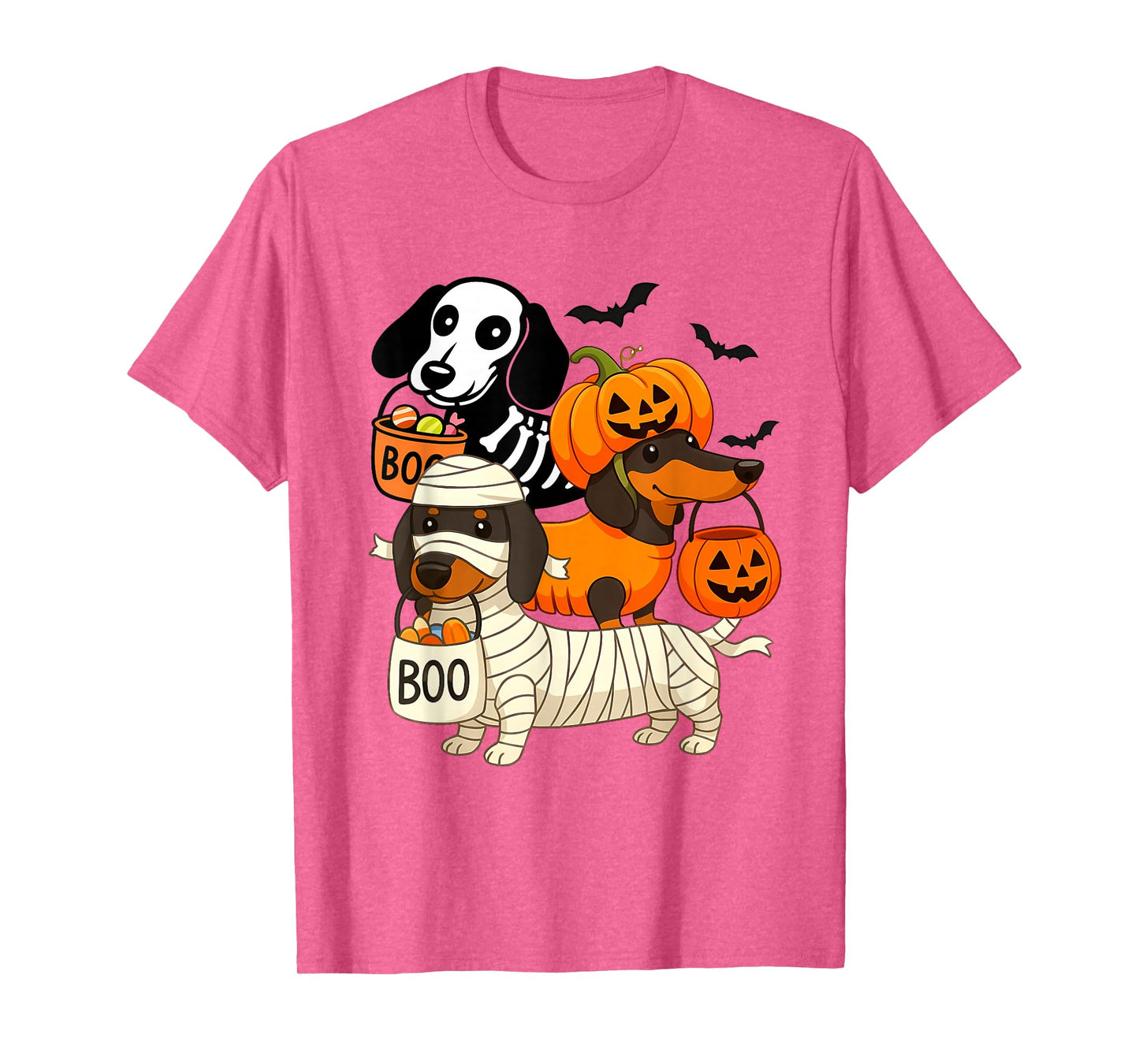 Halloween Vibes Spooky Season Dachshund Weiner Doxie Mom T-Shirt