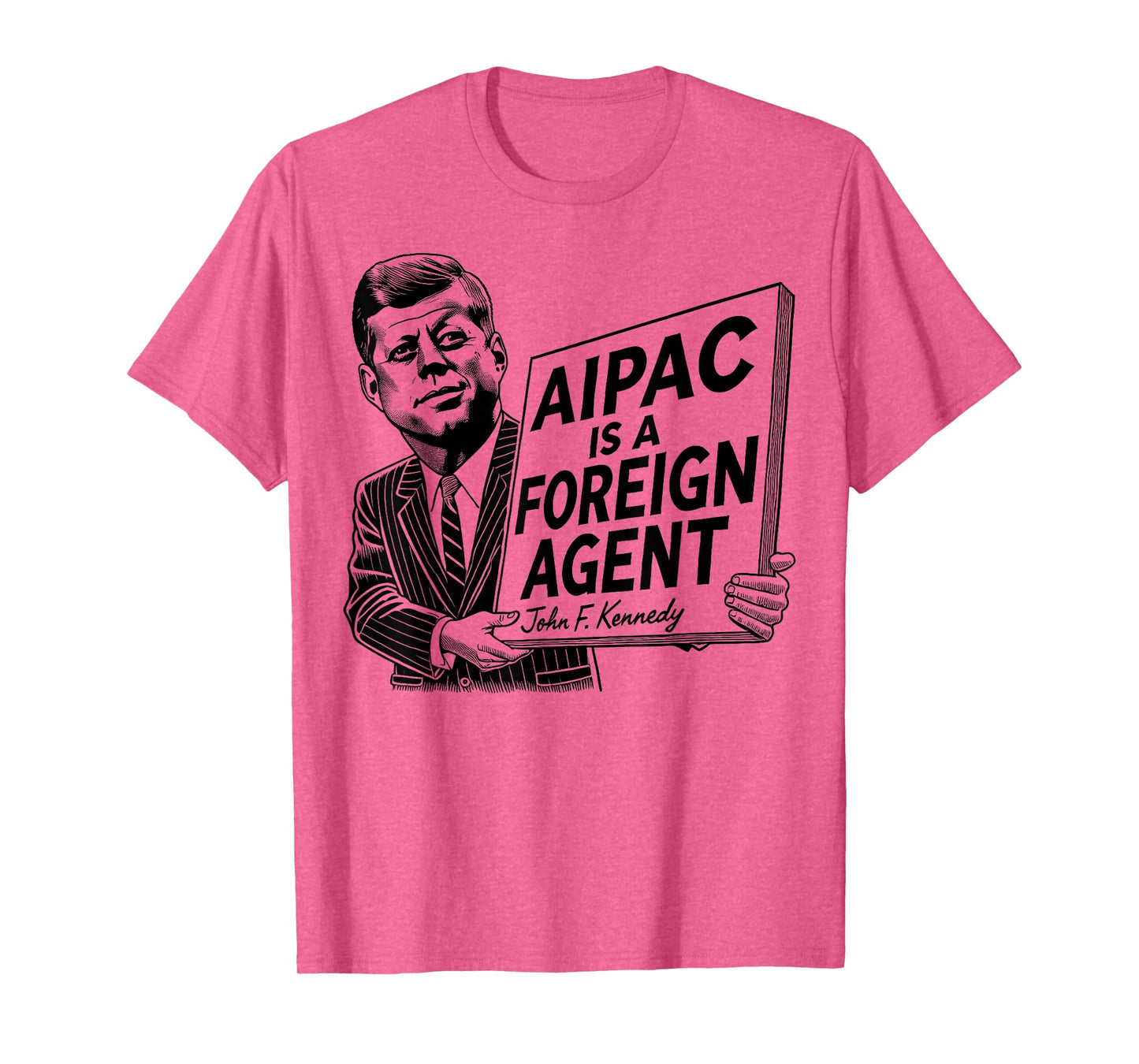 AIPAC is a Foreign Agent, America Trump 2024 T-Shirt
