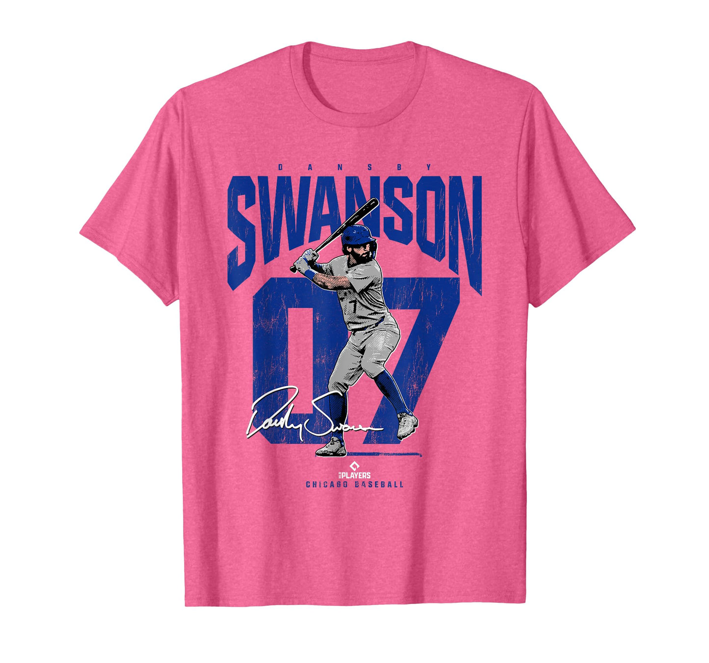Dansby Swanson | Chicago C Baseball Players | MLBDSW3901 T-Shirt