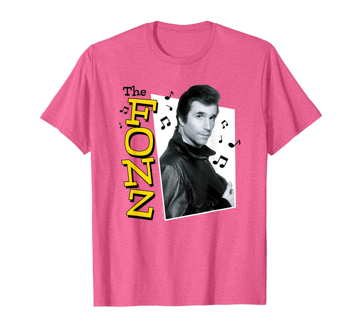 Happy Days - The Fonz Music Notes T-Shirt