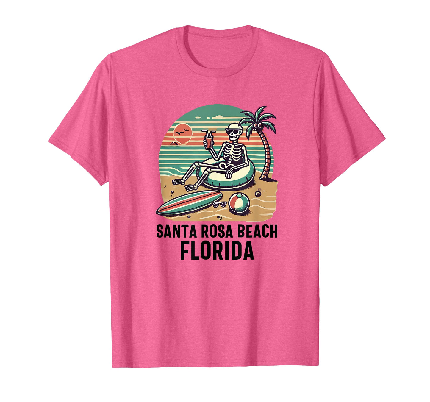 Santa Rosa Beach Florida Souvenir Walton County T-Shirt