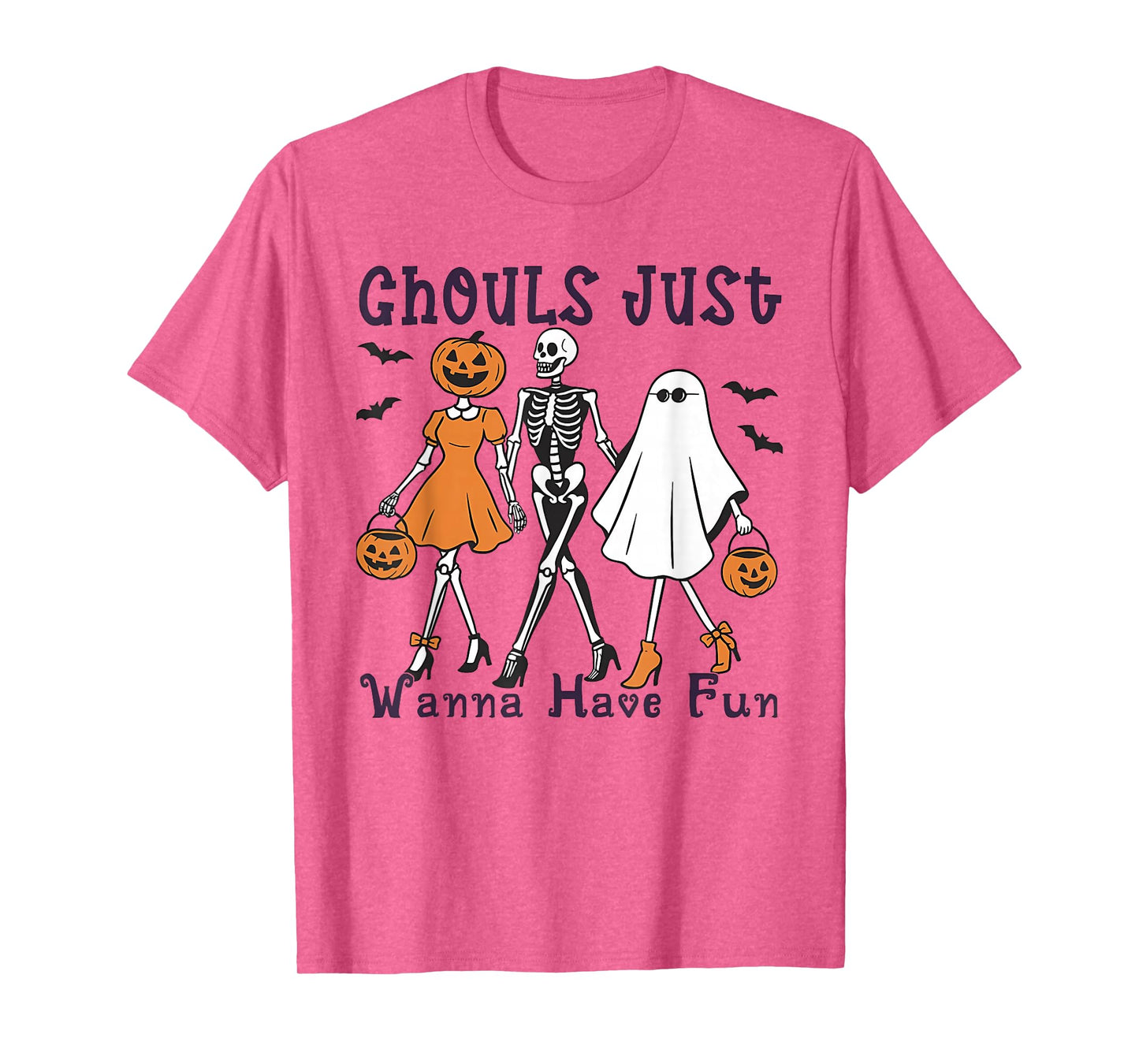 Ghouls Just Wanna Have Fun Funny Halloween Costume Women T-Shirt