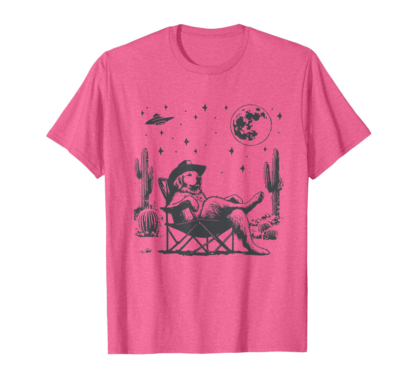 Howdy Golden Retriever Western Cowboy Vintage Dog Lovers T-Shirt