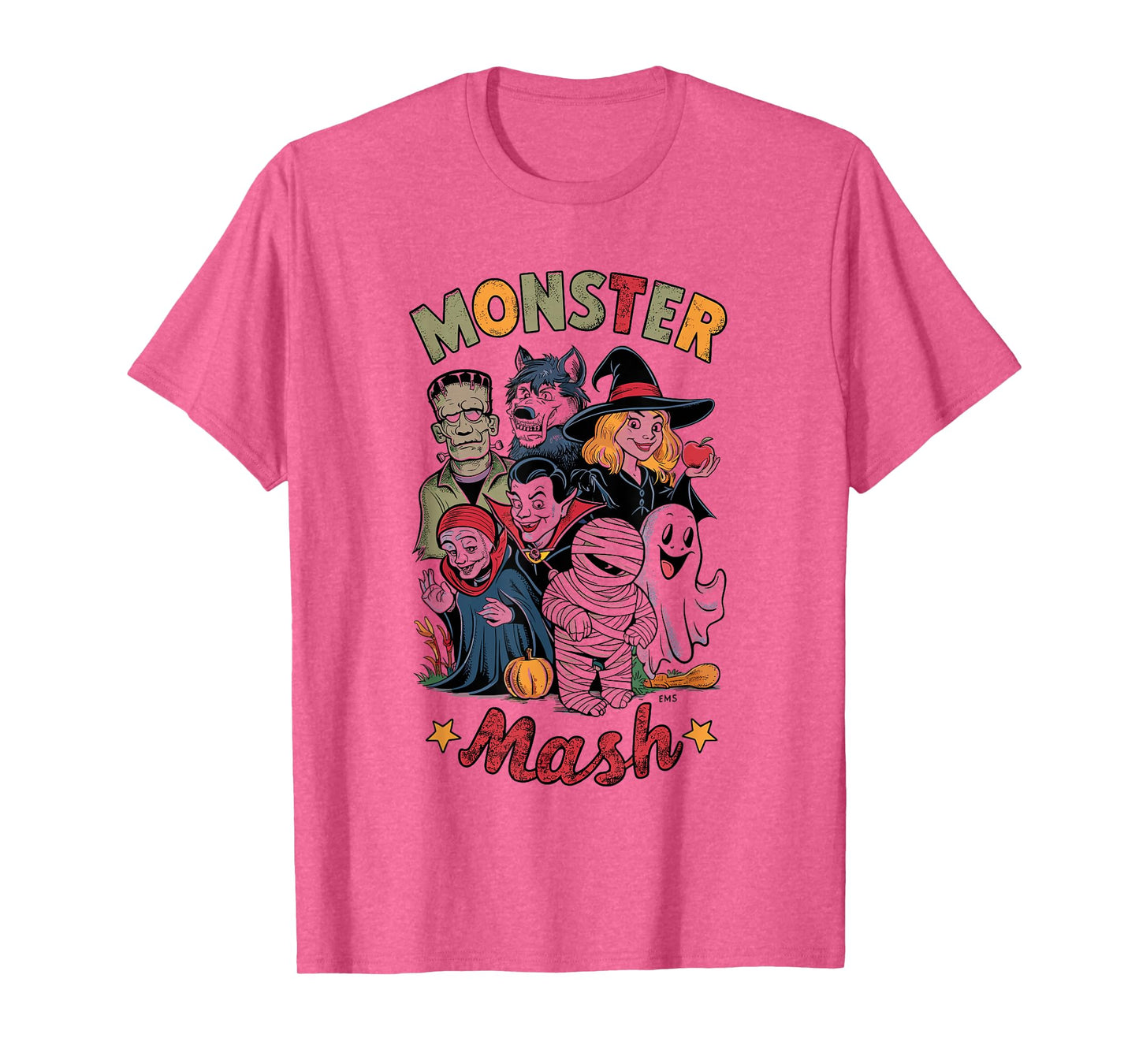 Vintage HALLOWEEN SHIRT | Classic Monster Characters Mash T-Shirt