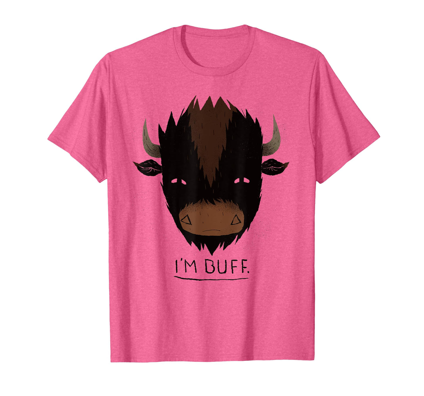 i'm buff buffalo T-shirt / buff workout tee / gym shirt pun T-Shirt