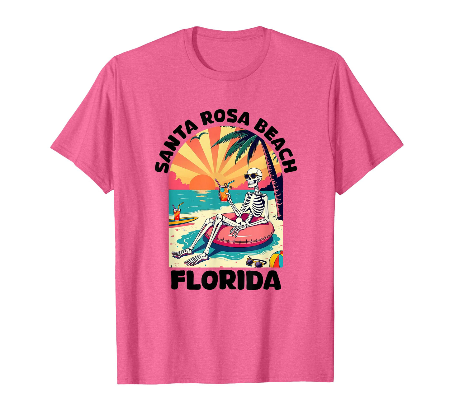Santa Rosa Beach Florida Souvenir Walton County T-Shirt