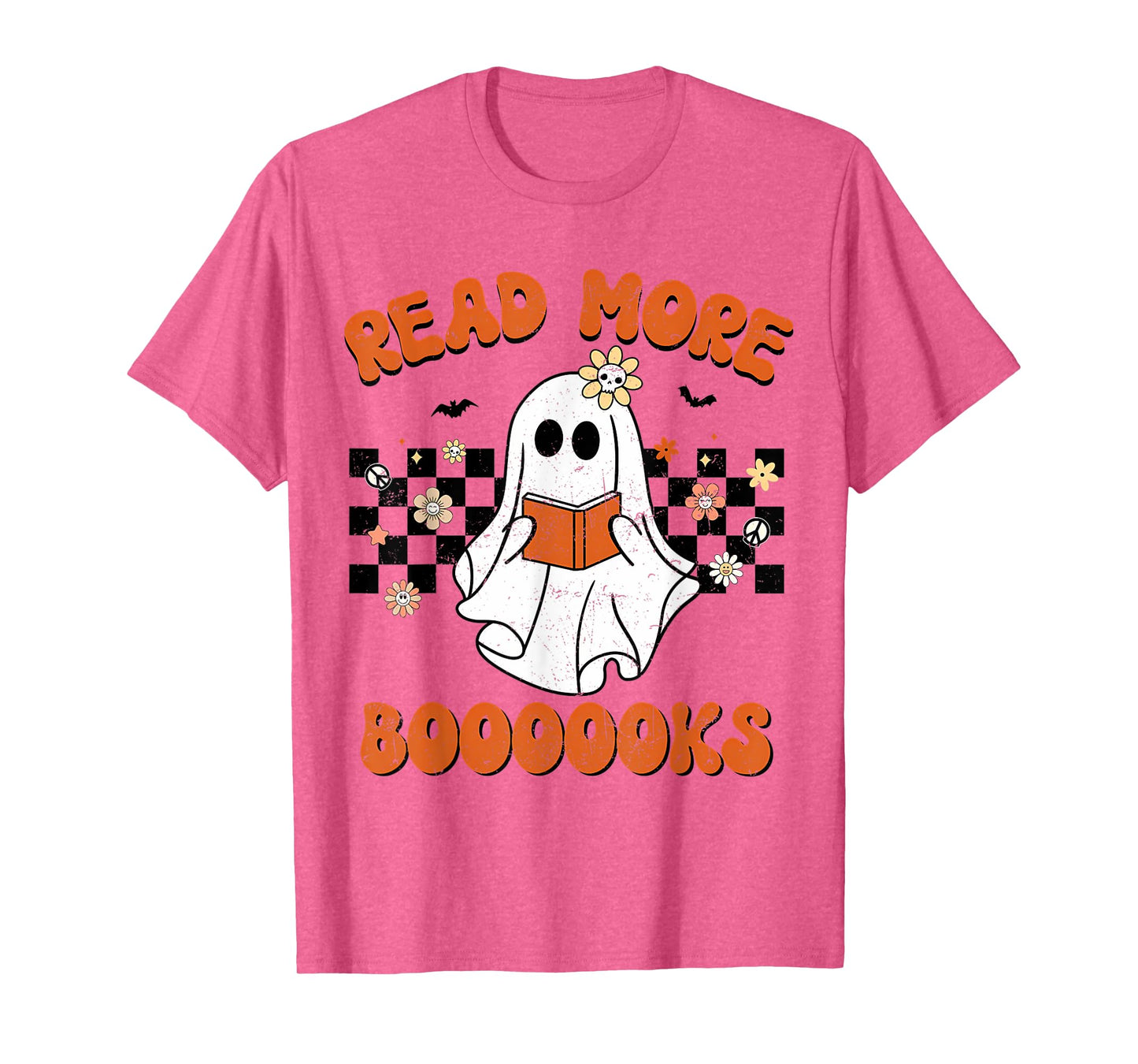 Vintage Halloween Read More Books Cute Boo Read Book T-Shirt