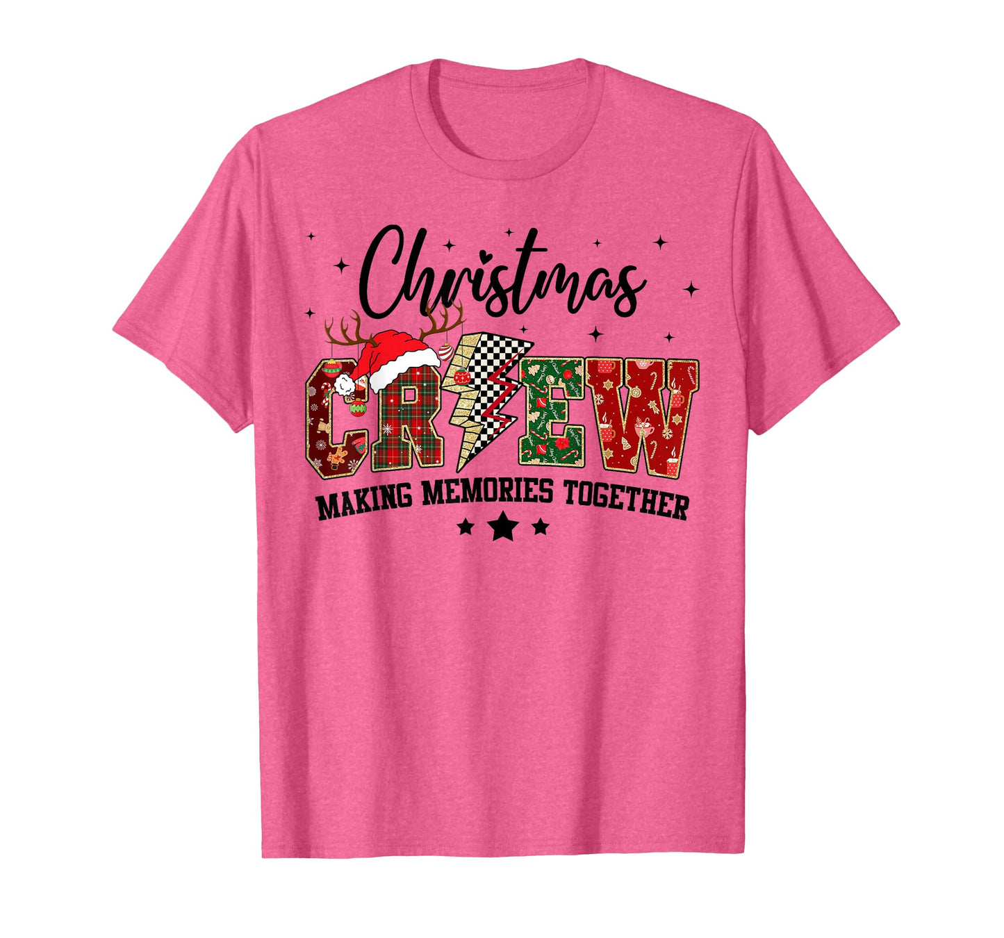 Christmas Crew Matching Family Xmas Party Men Women Kids T-Shirt