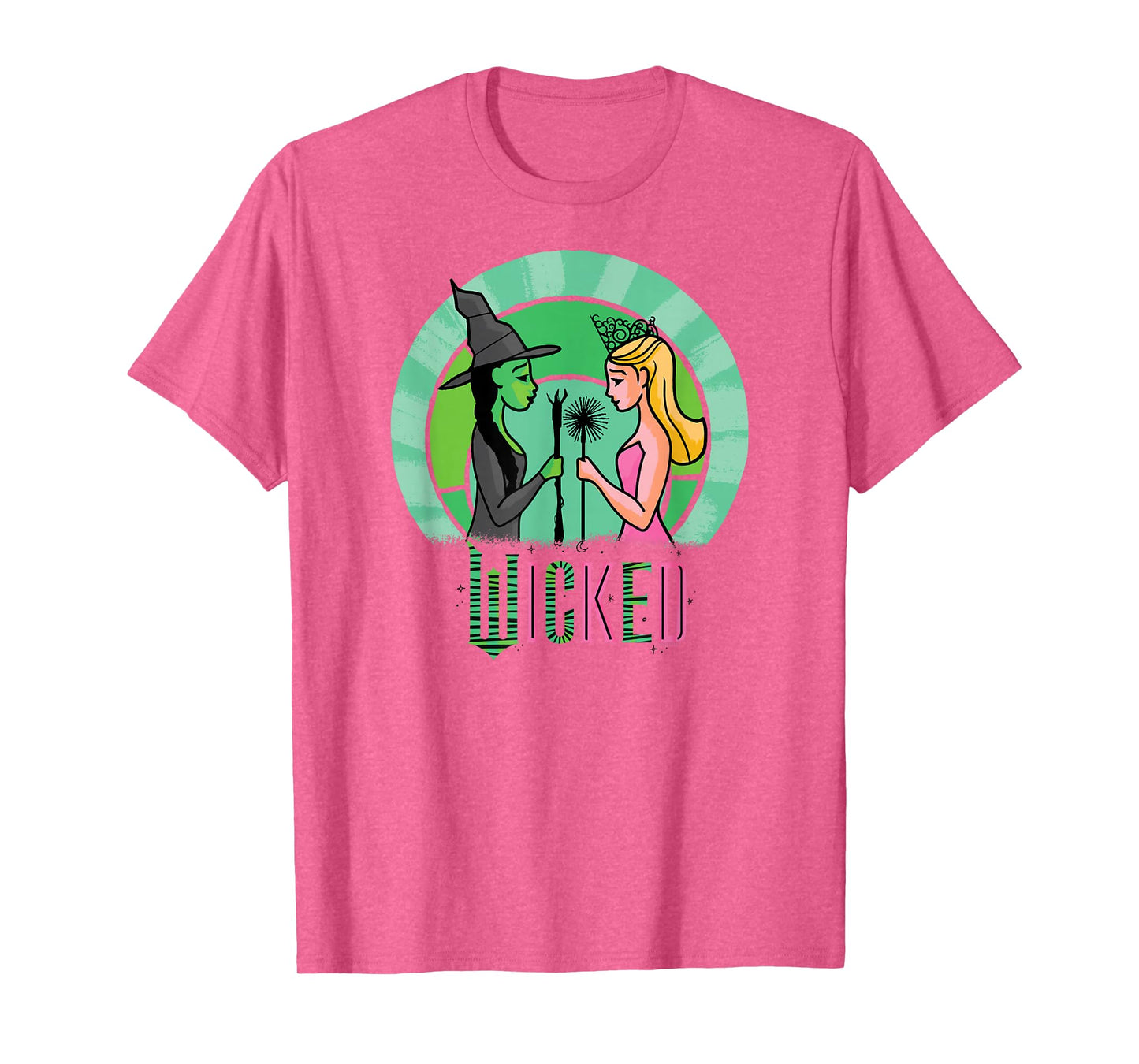 Wicked Glinda & Elphaba Sketched T-Shirt