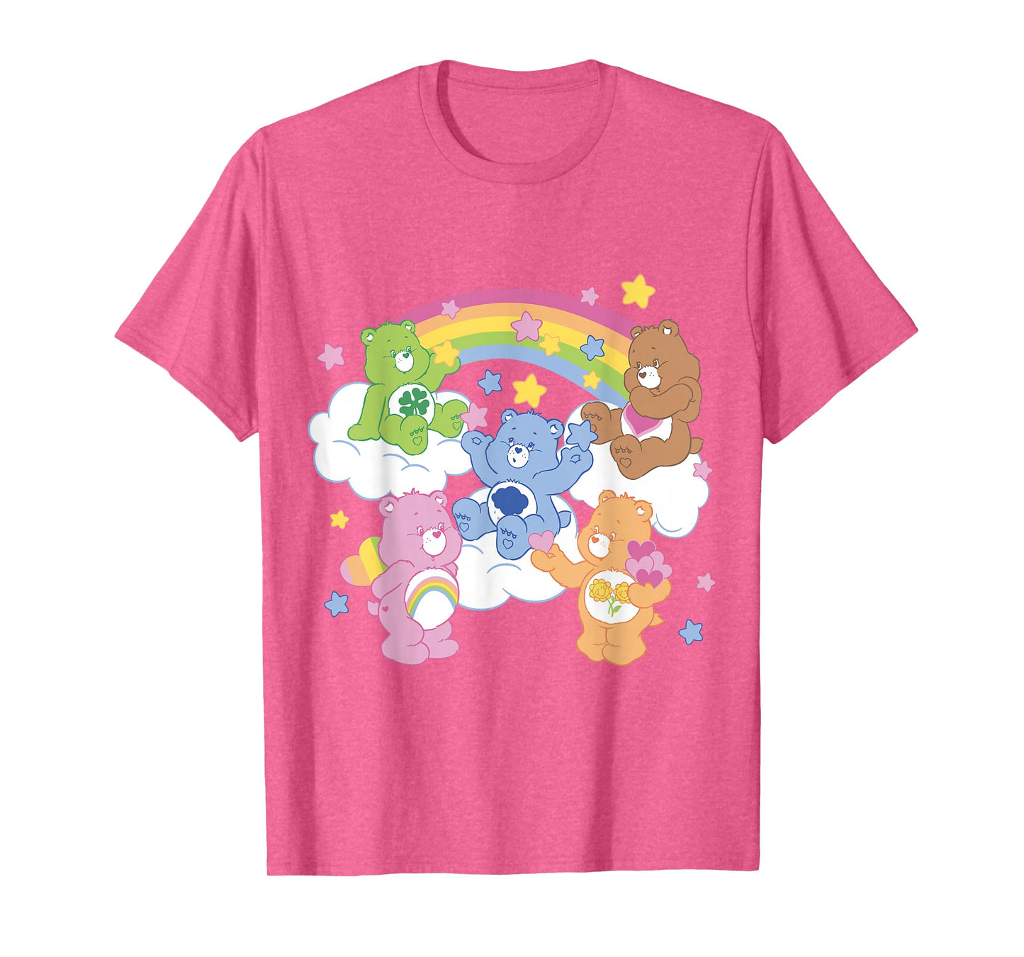Care Bears A Bear For Everyone Rainbow Group Shot T-Shirt