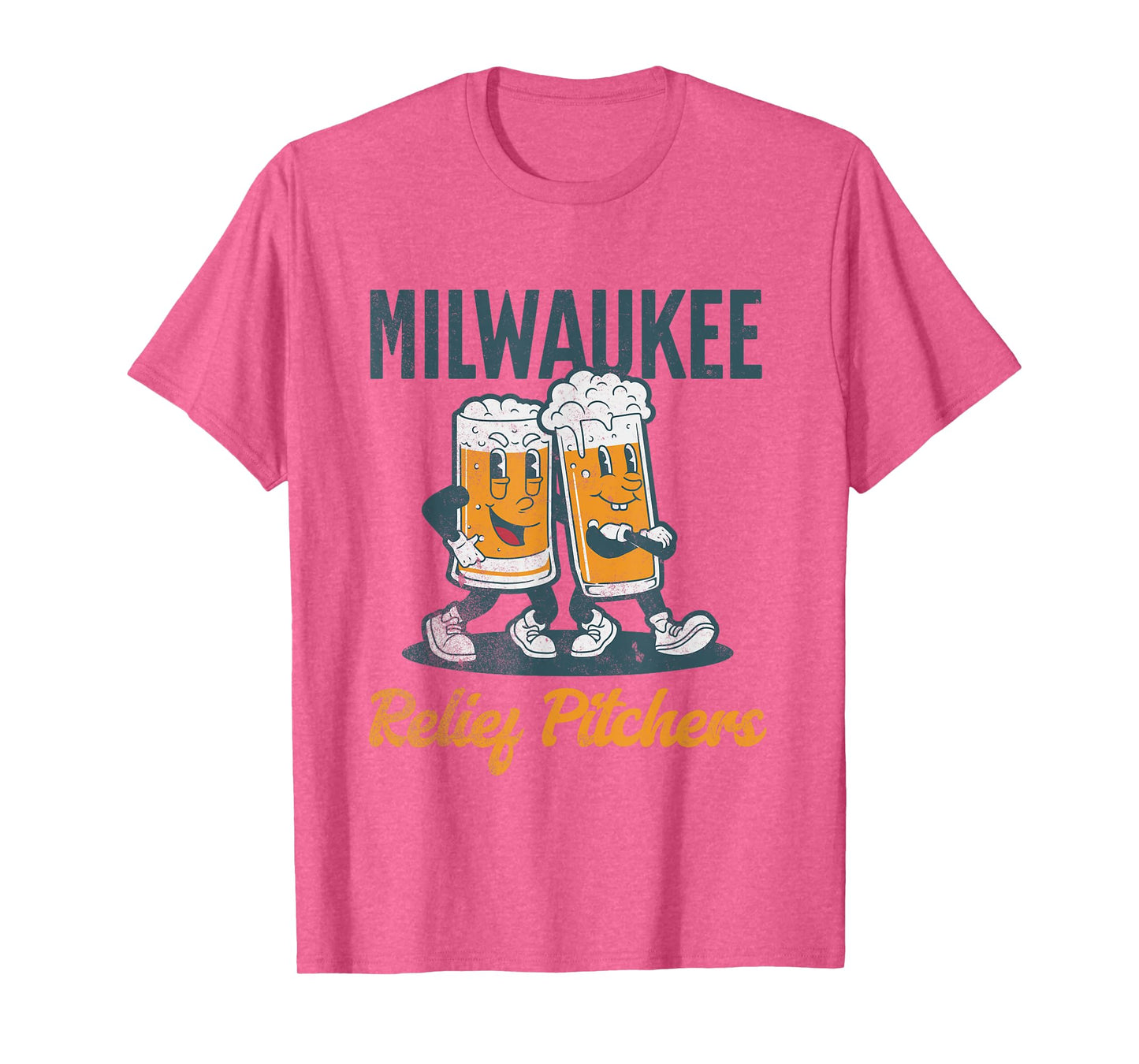 Classic Milwaukee And Beer Fan Retro Wisconsin T-Shirt