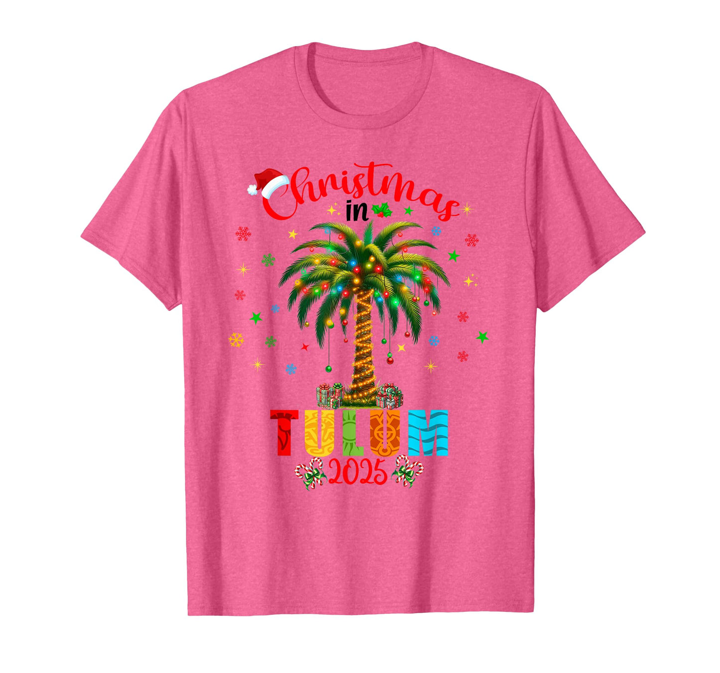 Mexico Cancun Cabo Christmas Trip Family Reunion Tropical T-Shirt