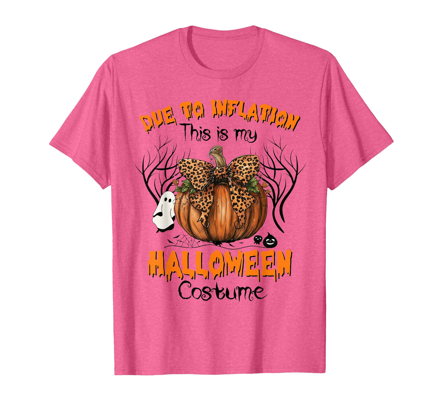Pumpkin Halloween Costume Men Women Funny Halloween 2025 T-Shirt