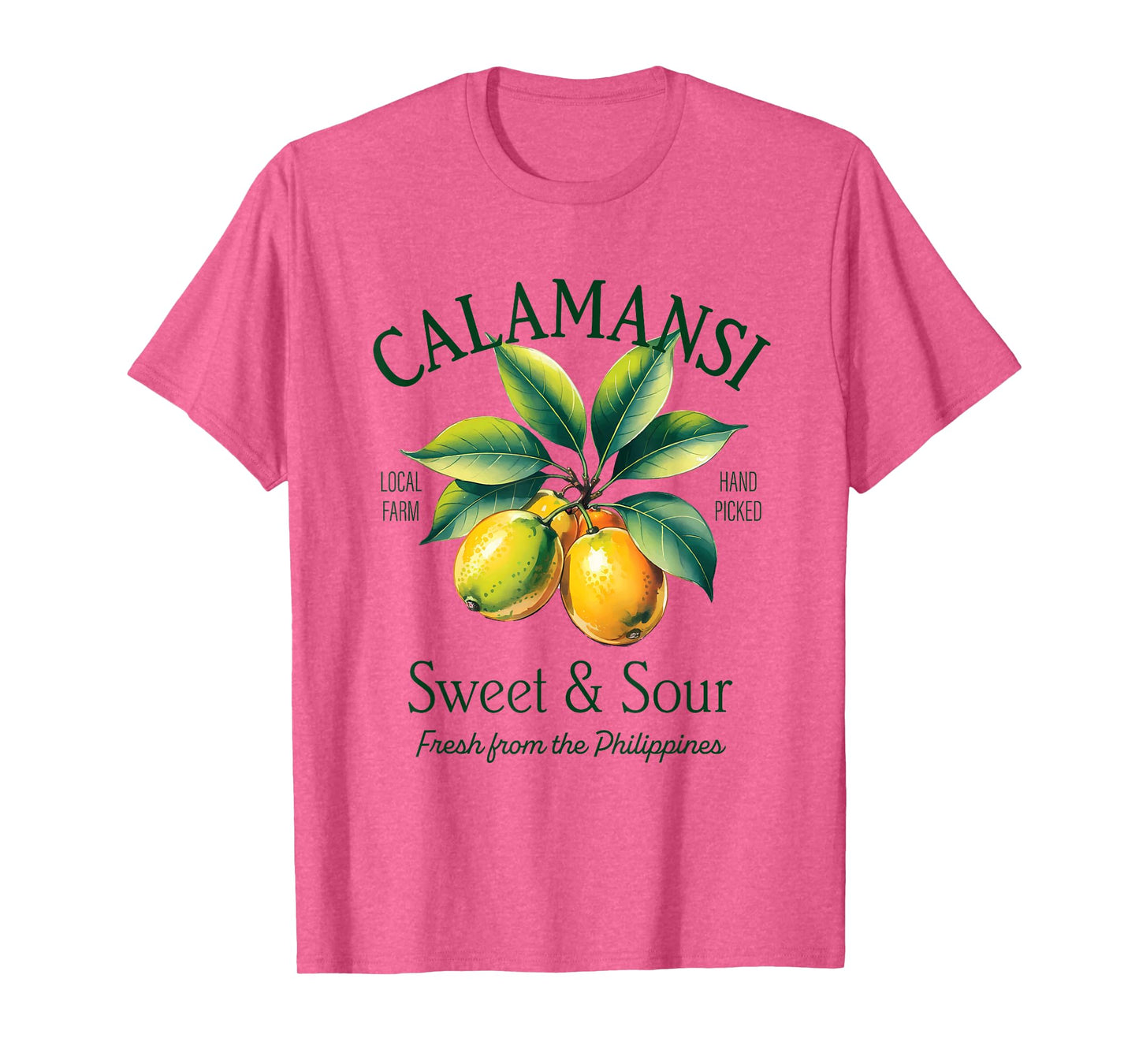 Vintage Calamansi Farm Filipino Lime Fruit Philippine Lemon T-Shirt