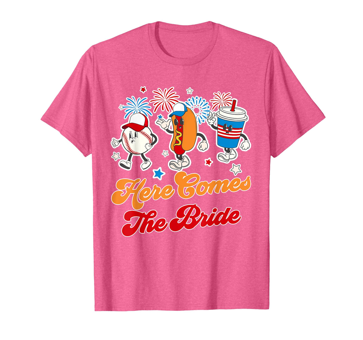 Bride To Be Baseball Bachelorette Party Here Comes The Bride T-Shirt