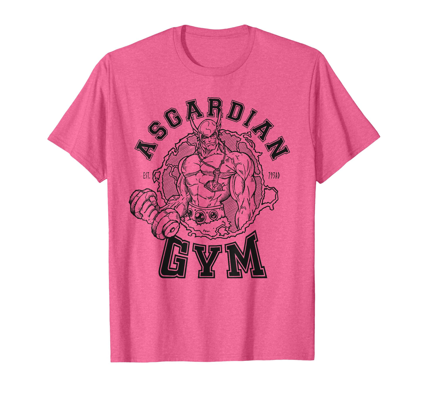 Asgardian Gym - Viking Norse God Gym T-Shirt