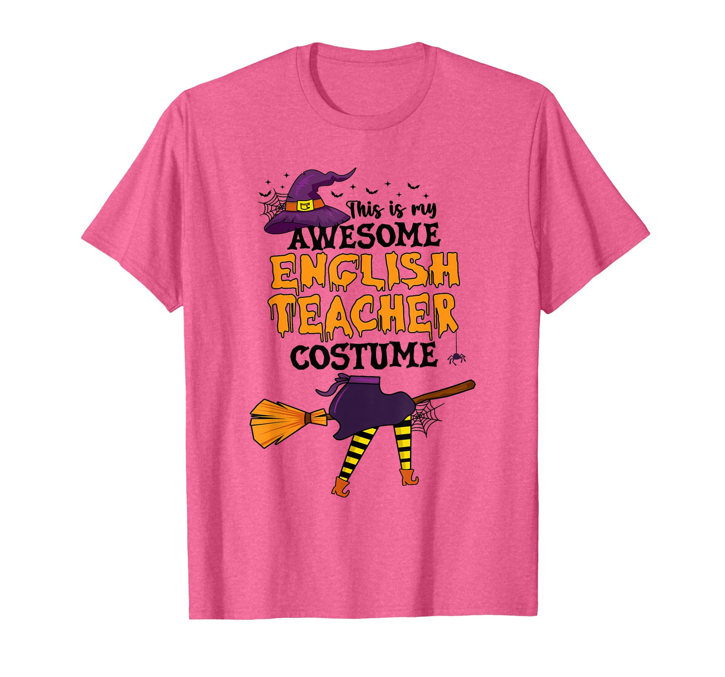 This is My Awesome English Teacher Costume Halloween Witch T-Shirt
