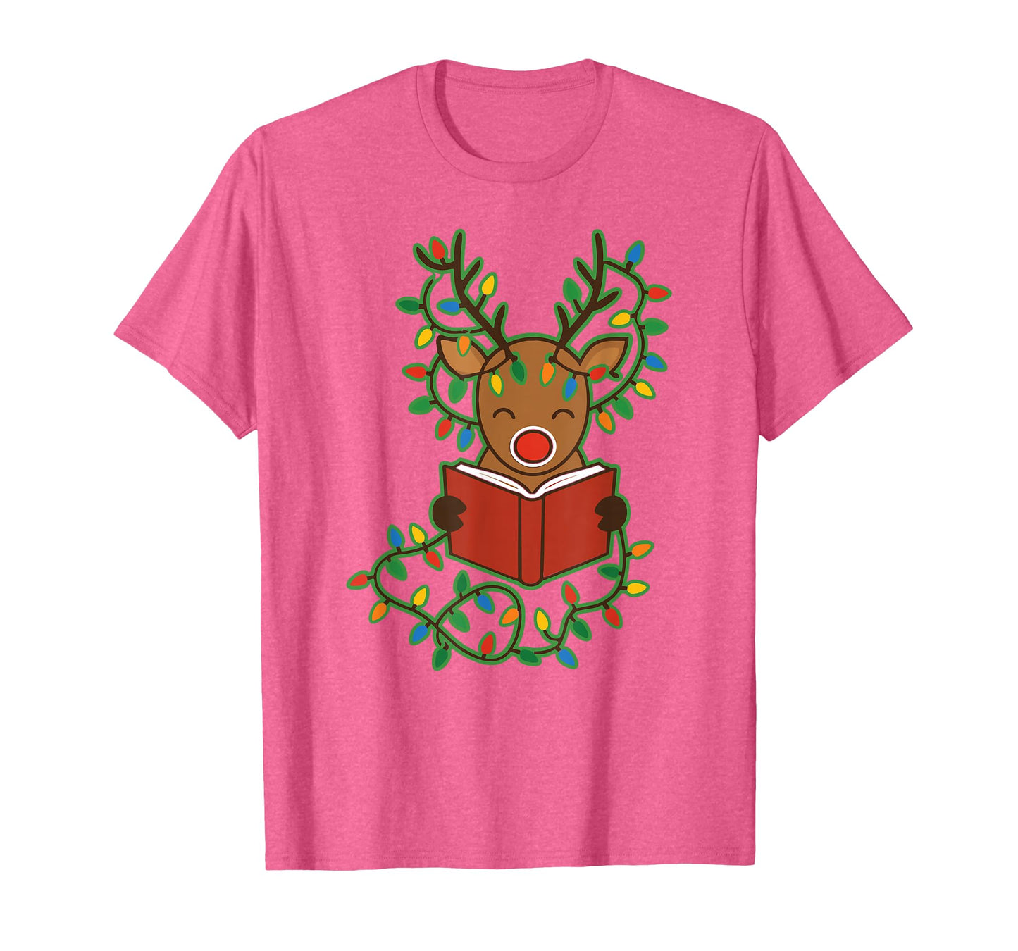 Christmas Read, Cozy Bookish Xmas Girl Reader Ugly Gift T-Shirt