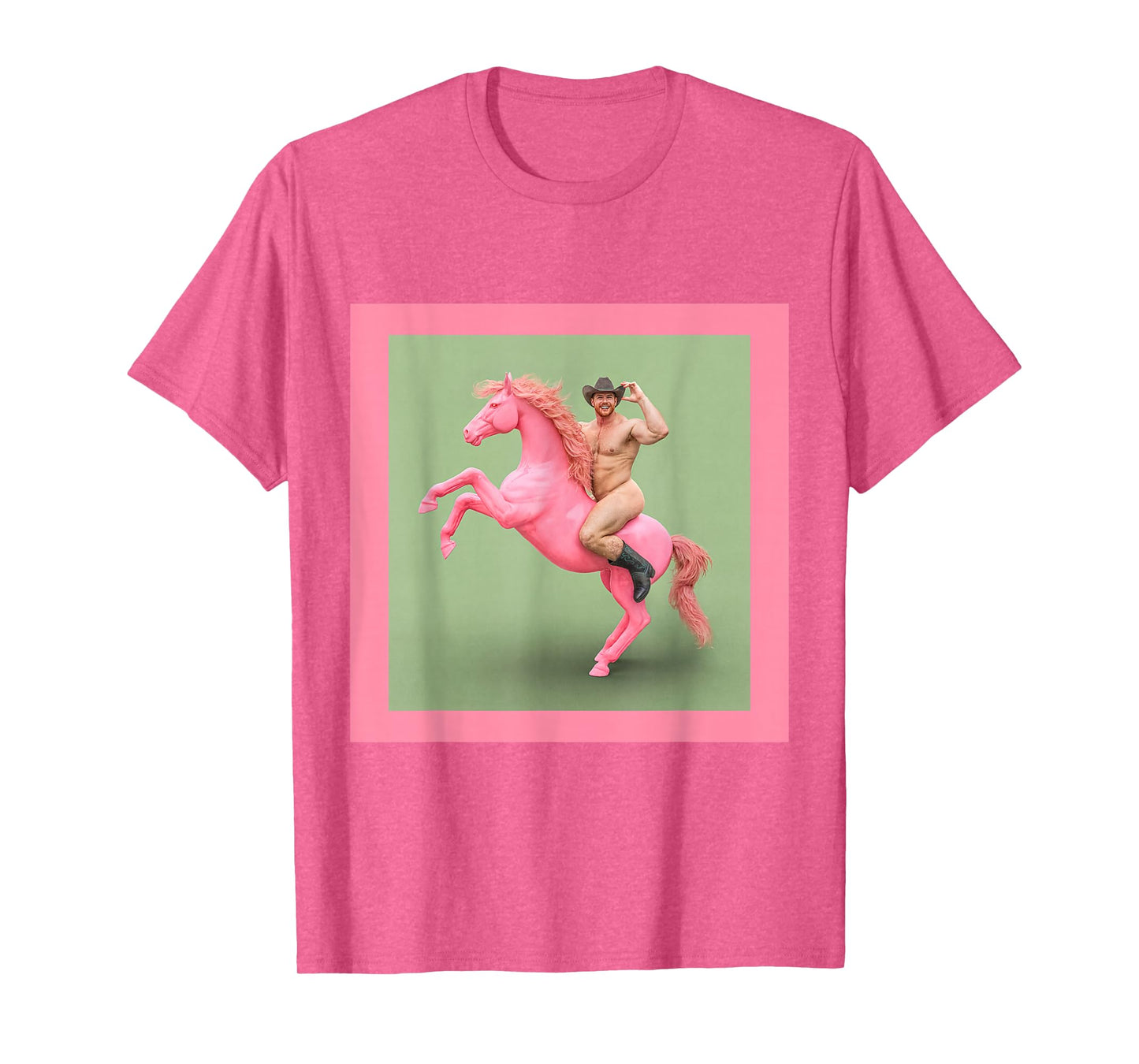 Pink Pony Vampire Cowboy T-Shirt