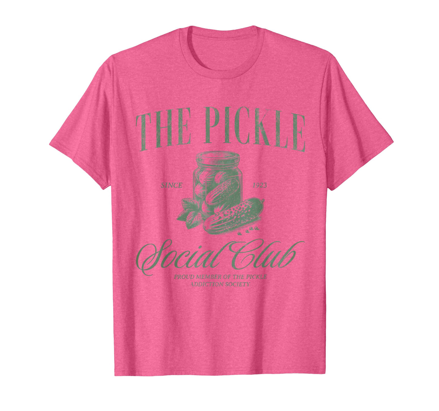 Pickle Social Club Canning Season Vintage Pickle Jar T-Shirt