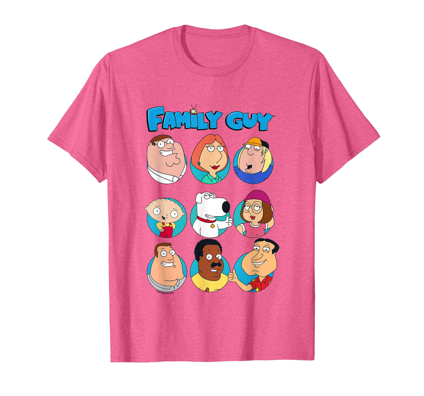 Family Guy Quahog's First Family Group Box Up T-Shirt