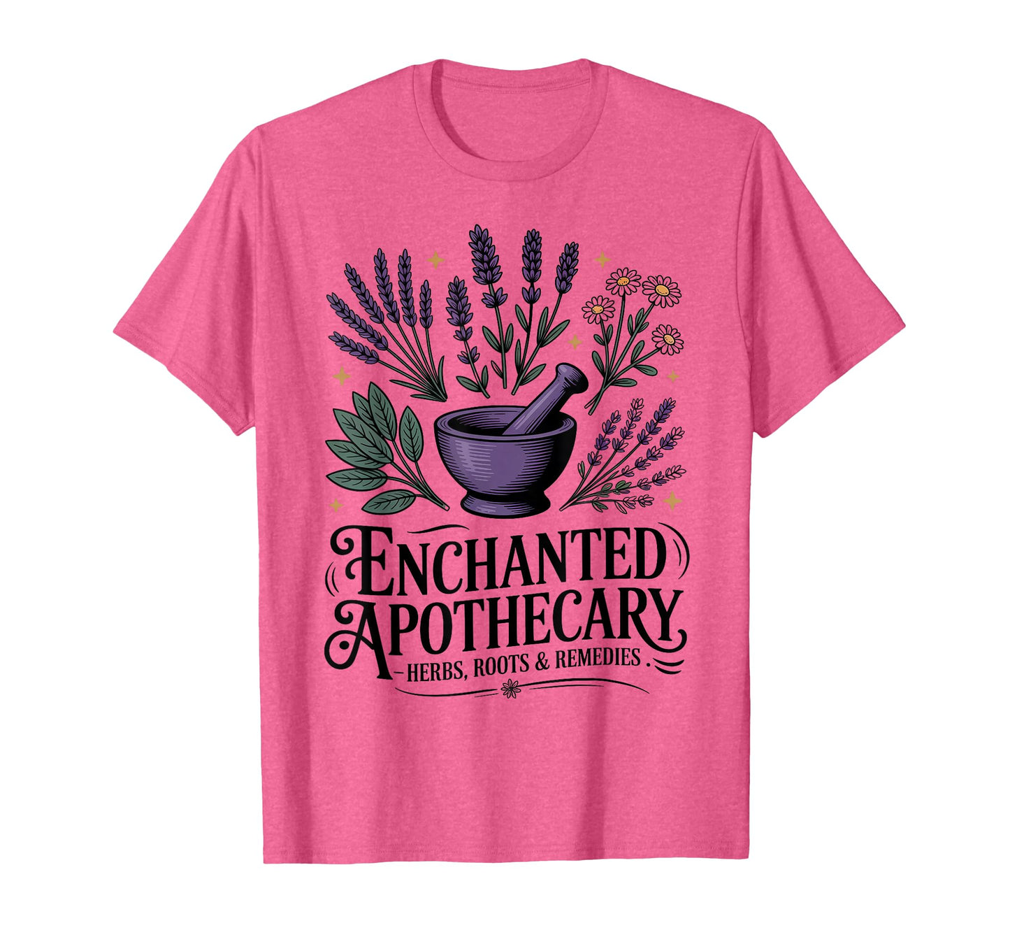 Enchanted Apothecary Herbalist Holistic Natural Healing T-Shirt