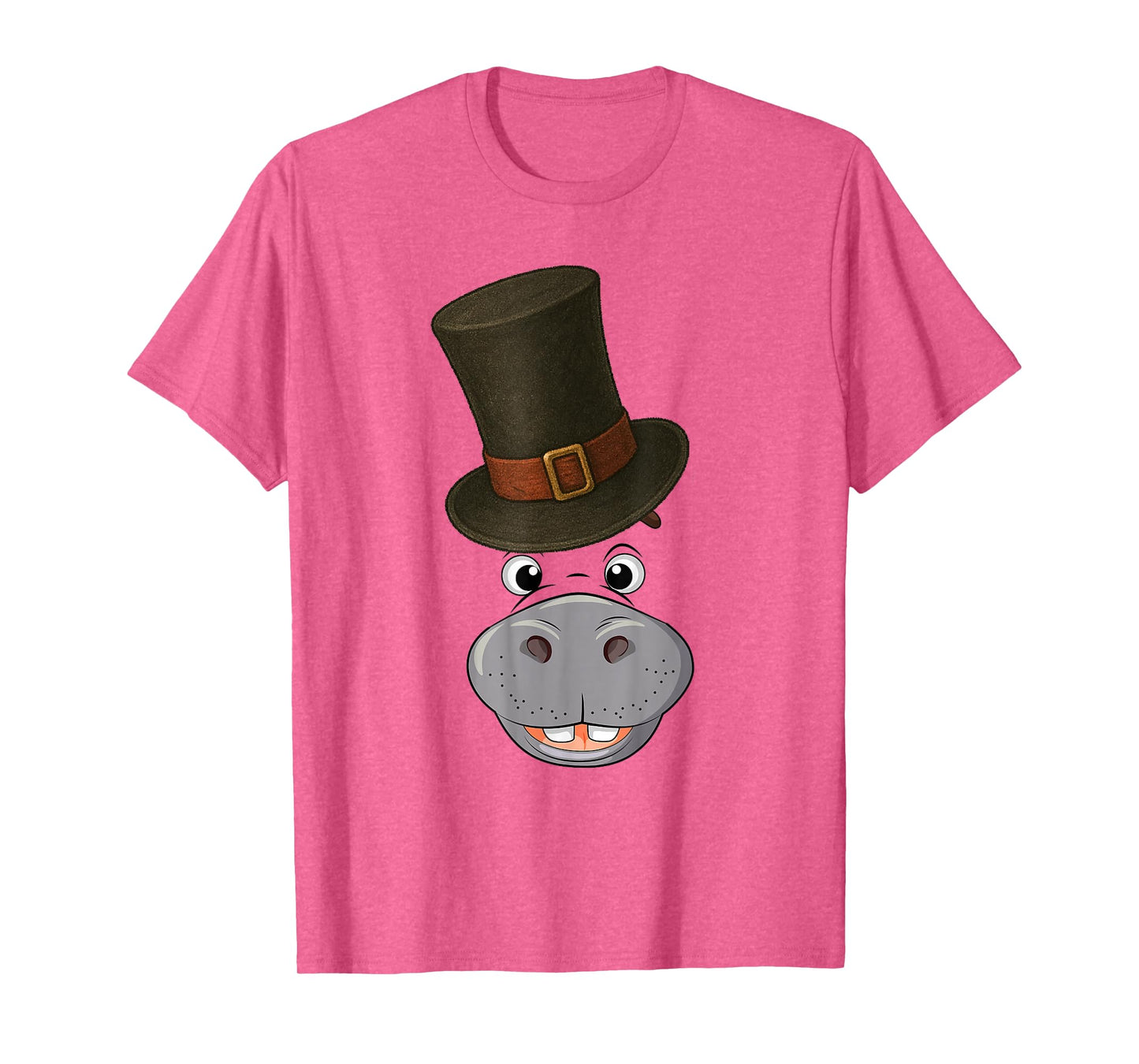 Hippo Spooky Ghost Horror Pumpkin Zombie Halloween T-Shirt