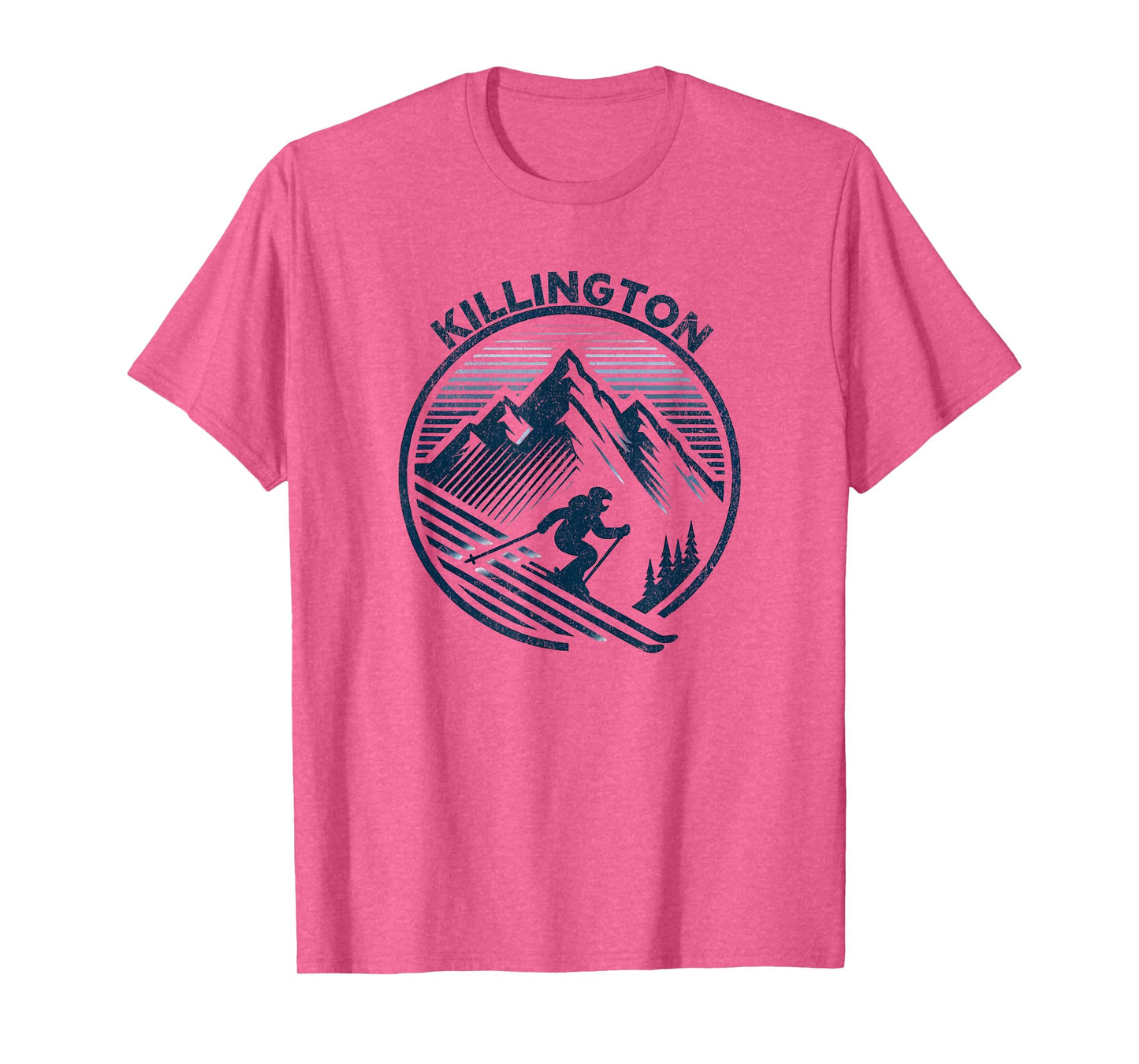 Killington Vermont Ski Resort Retro Mountains T-Shirt