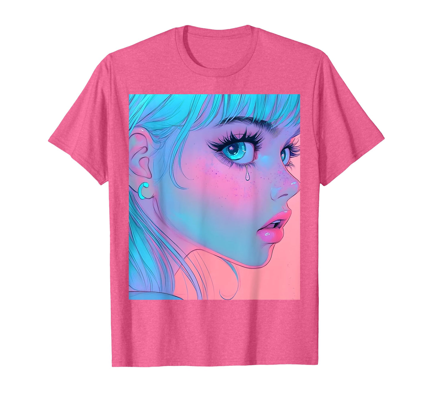 Anime Girl Vaporwave Egirl Aesthetic Japanese Otaku T-Shirt
