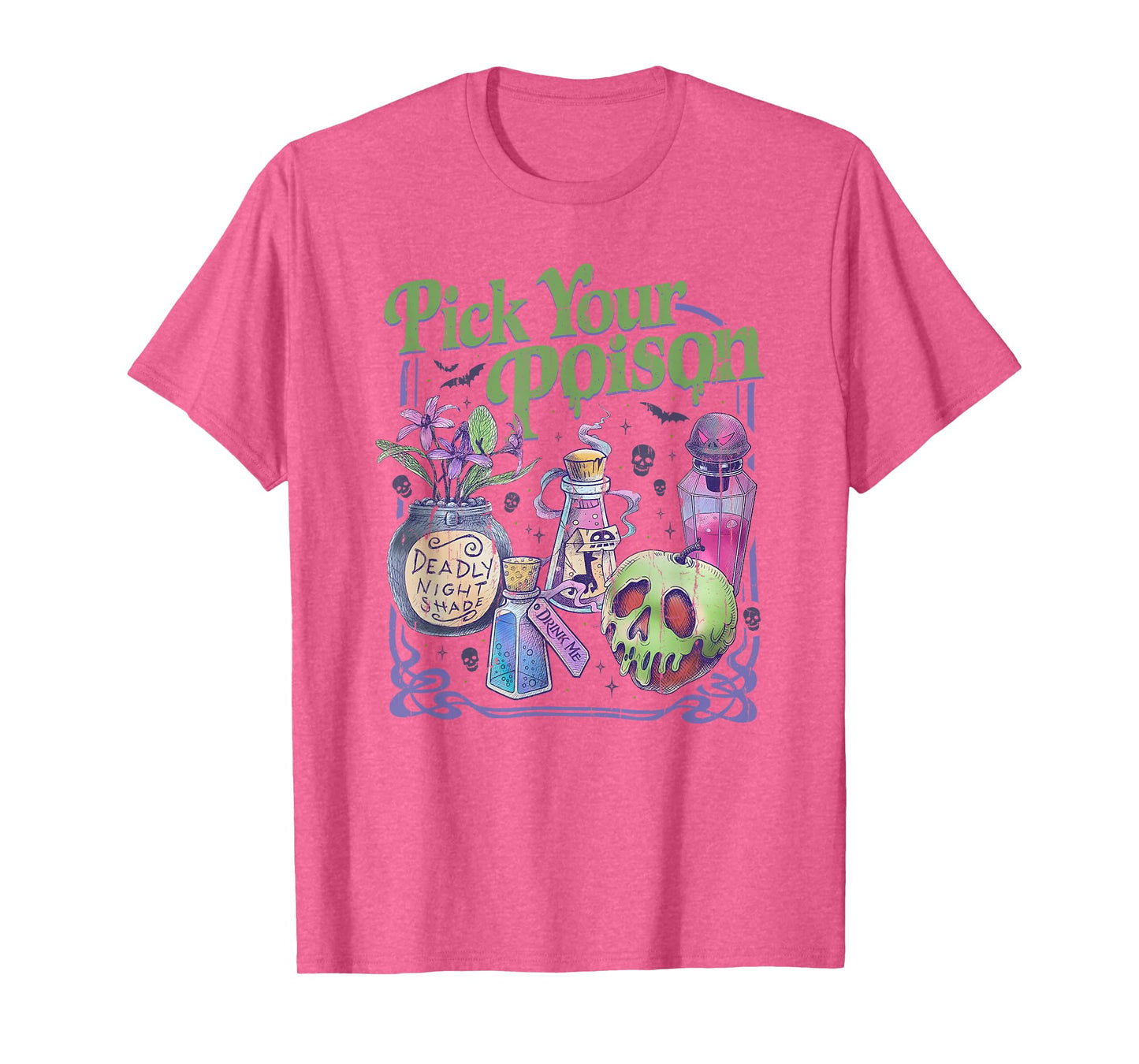 Pick Your Poison, Vintage Princess Halloween T-Shirt
