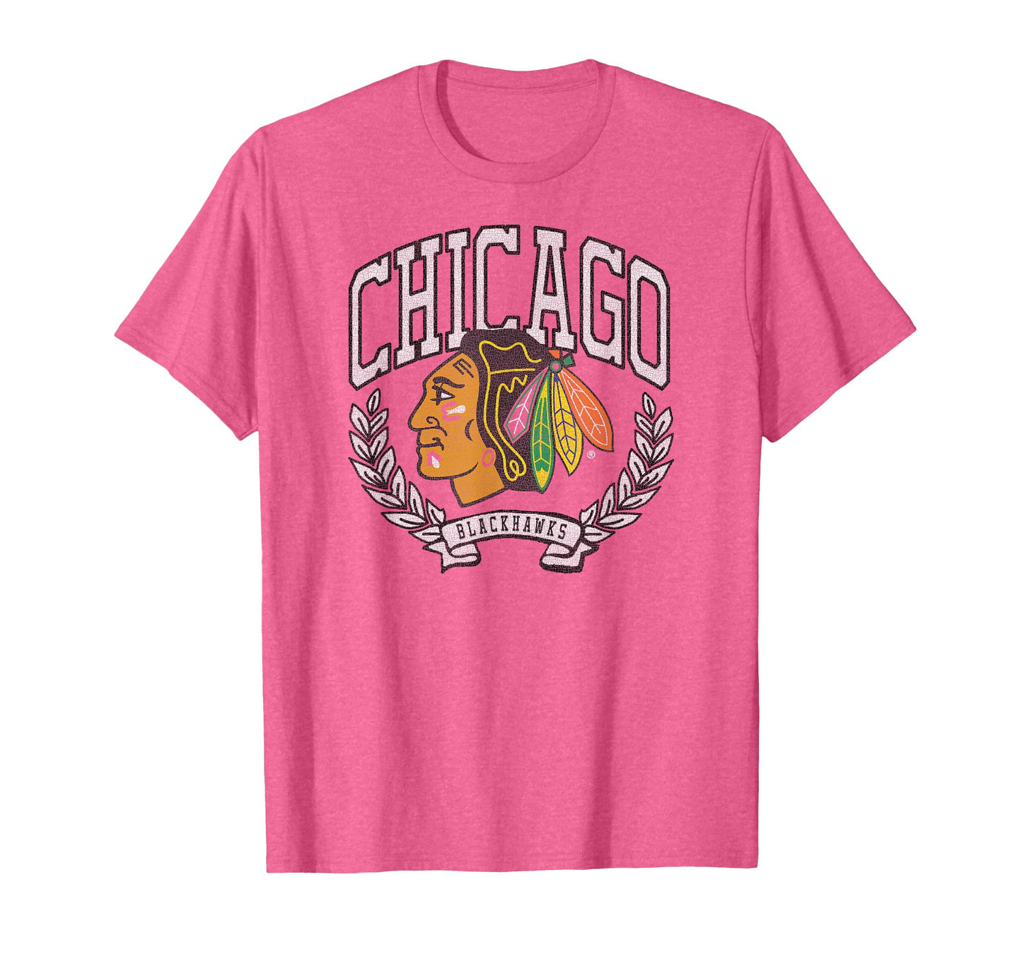 Chicago Blackhawks Vintage Victory Red Officially Licensed T-Shirt