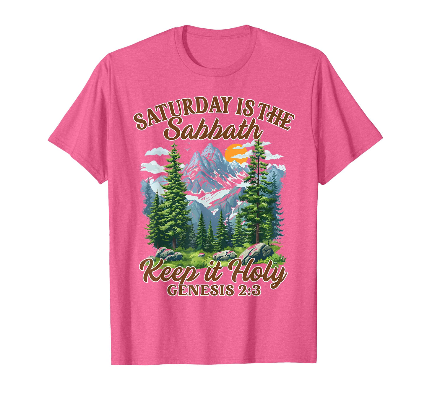 Sabbath Day Jewish Saturday Is The Sabbath Keeps Its Holy T-Shirt