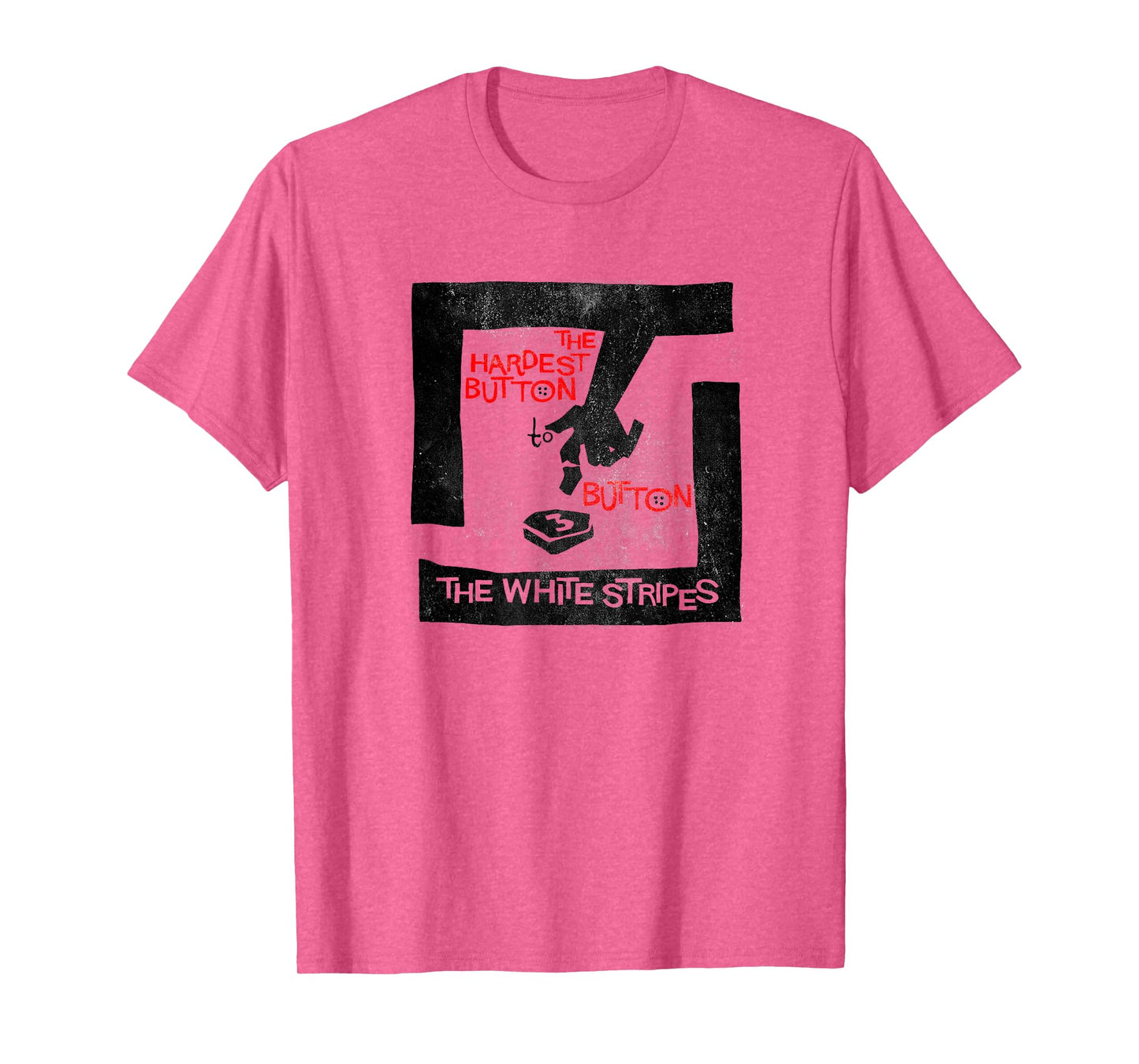 The White Stripes Hardest Button T-Shirt