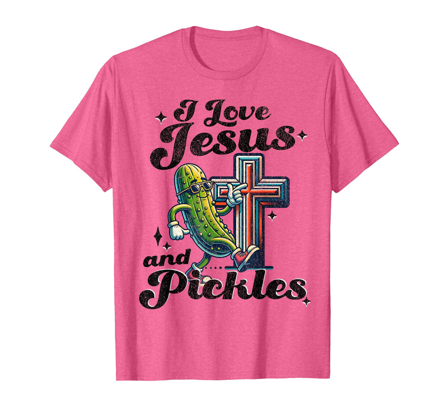 I Love Jesus and Pickles T-Shirt