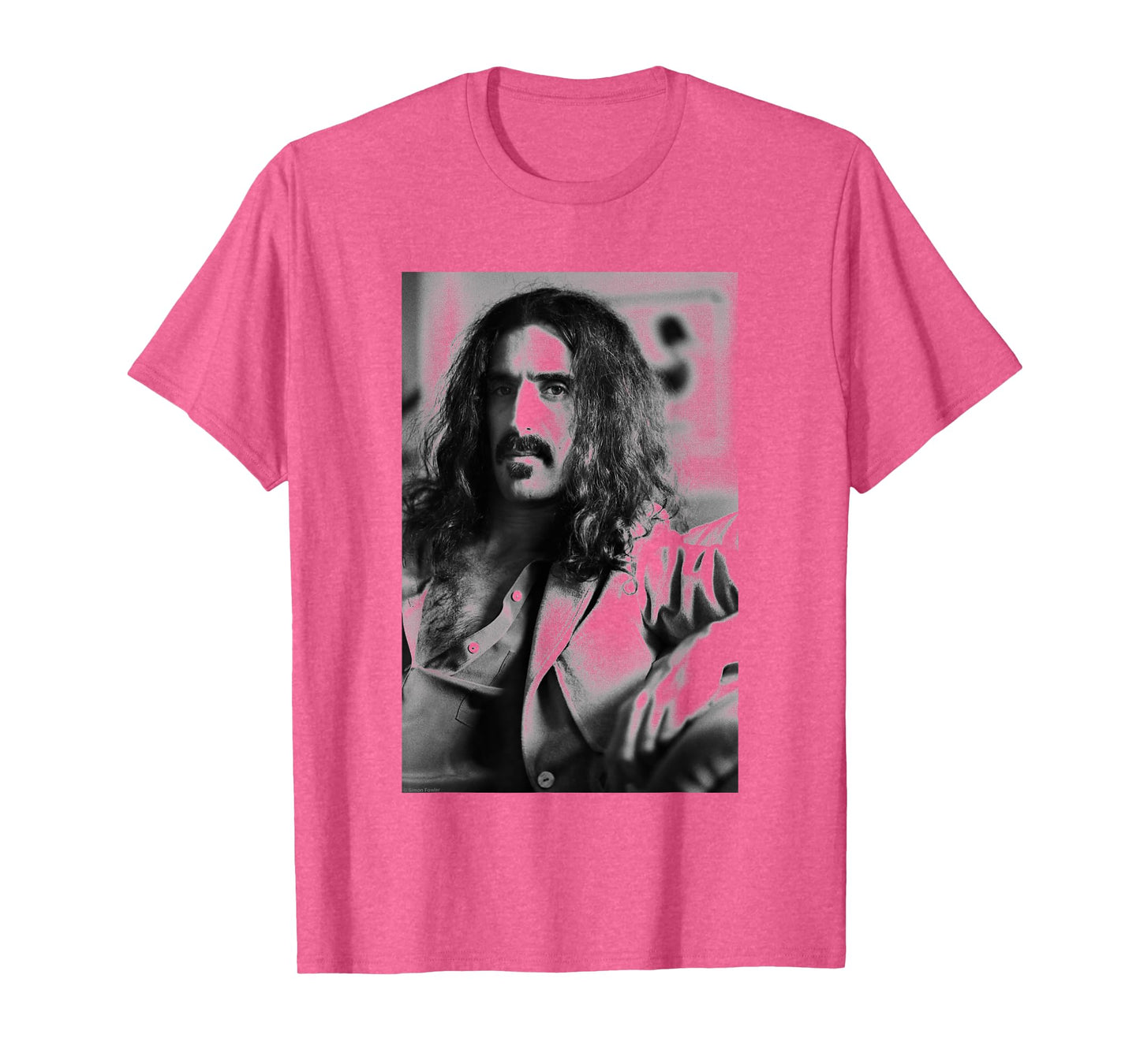 Frank Zappa In London Photographed By Simon Fowler T-Shirt