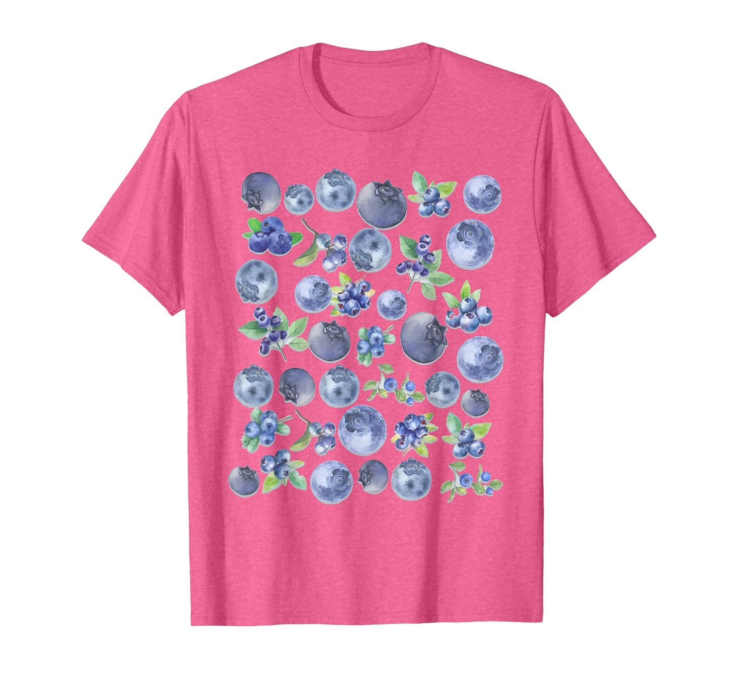 Blueberries Aesthetic Fruit Boho Fruit Vintage Graphic Plant T-Shirt