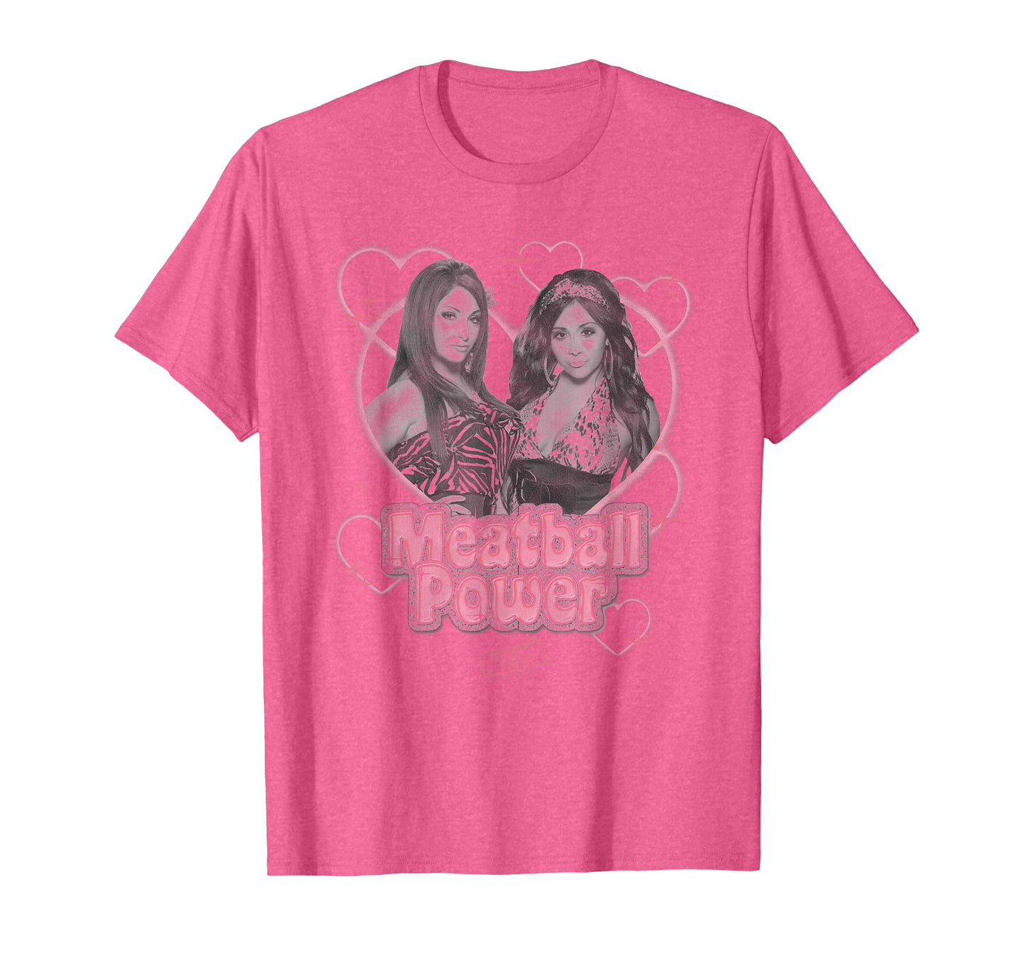 Jersey Shore Meatball Power Deena and Snooki Reality TV T-Shirt